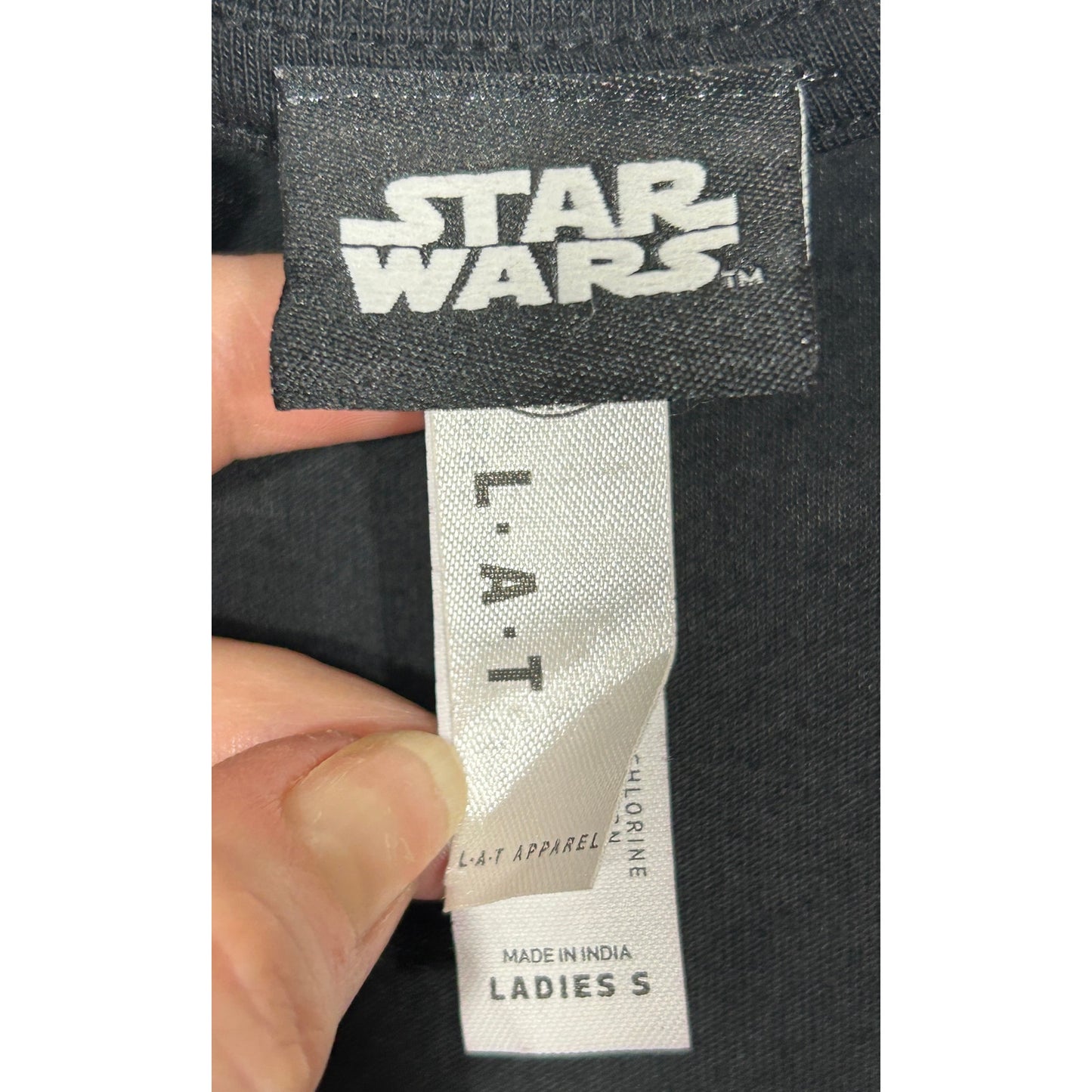 Star Wars “I Know” Han Solo Graphic Tee Women’s Scoop Neck 100% Cotton S | NWT