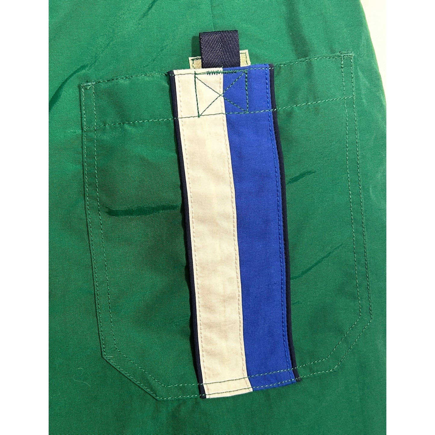 Tommy Hilfiger Green Colorblock Board Shorts Trunks Size XL