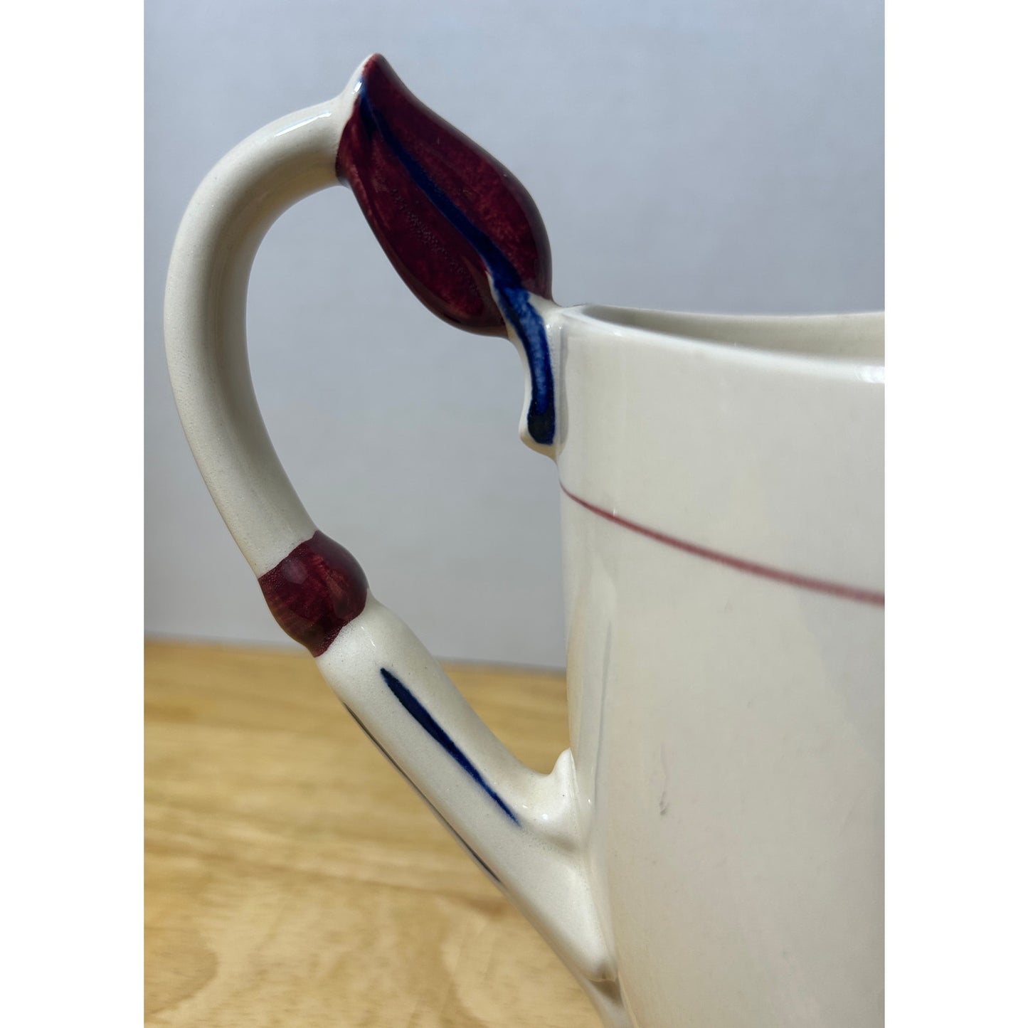 Vernon Kilns Monterey Creamer Pitcher – Hand Painted California Pottery