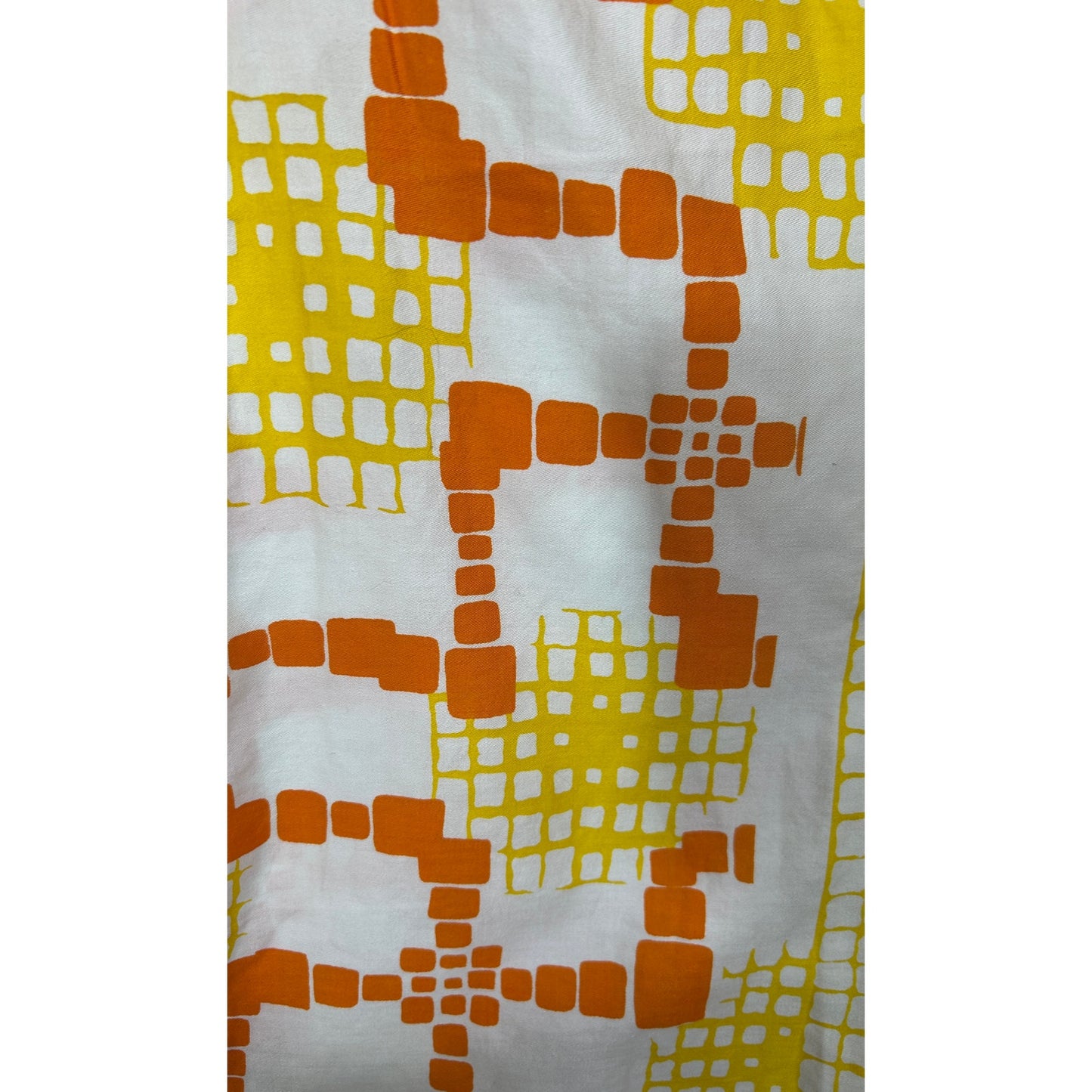 Vintage Alex Colman California Sleeveless Blouse 16 | Mod Geometric Print