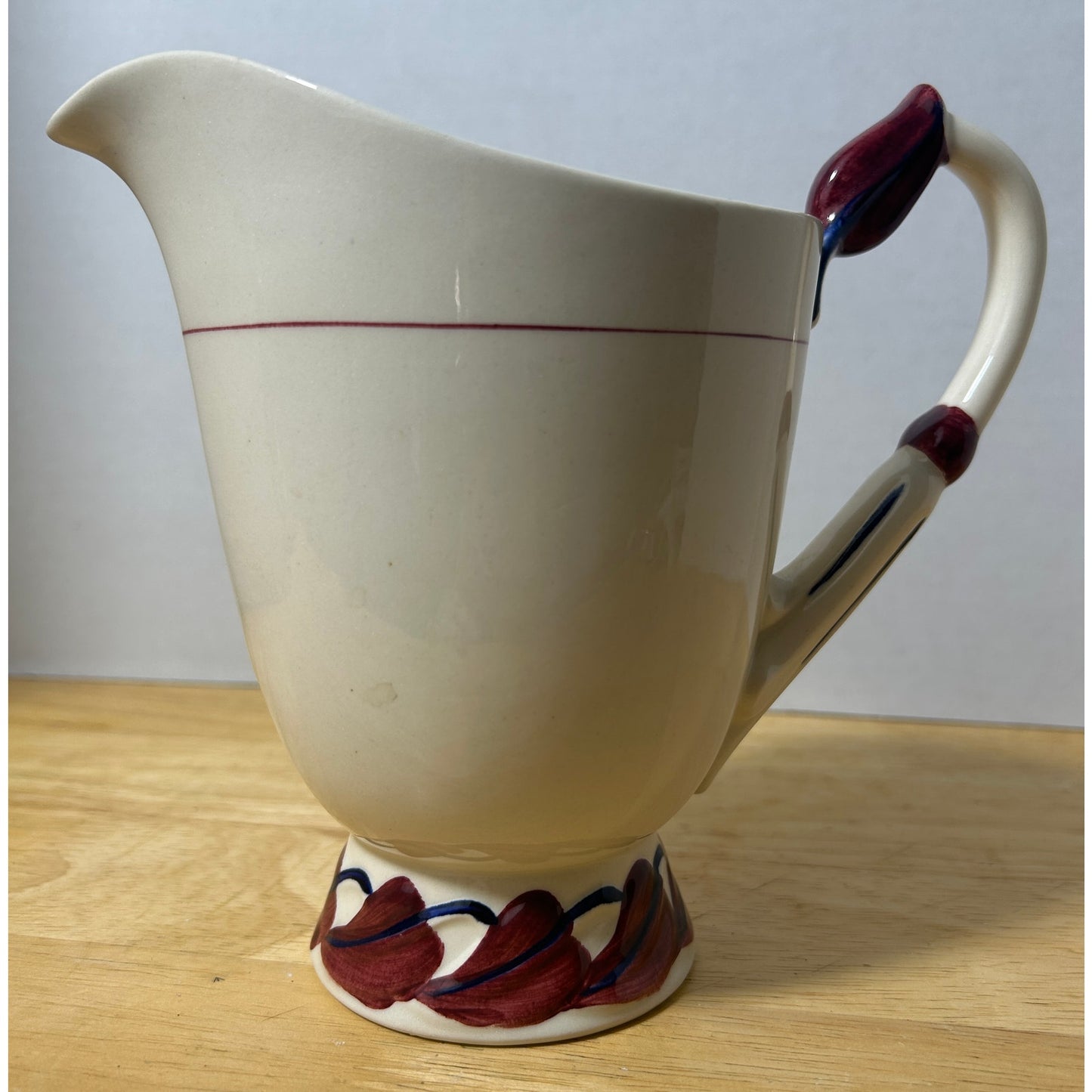 Vernon Kilns Monterey Creamer Pitcher – Hand Painted California Pottery