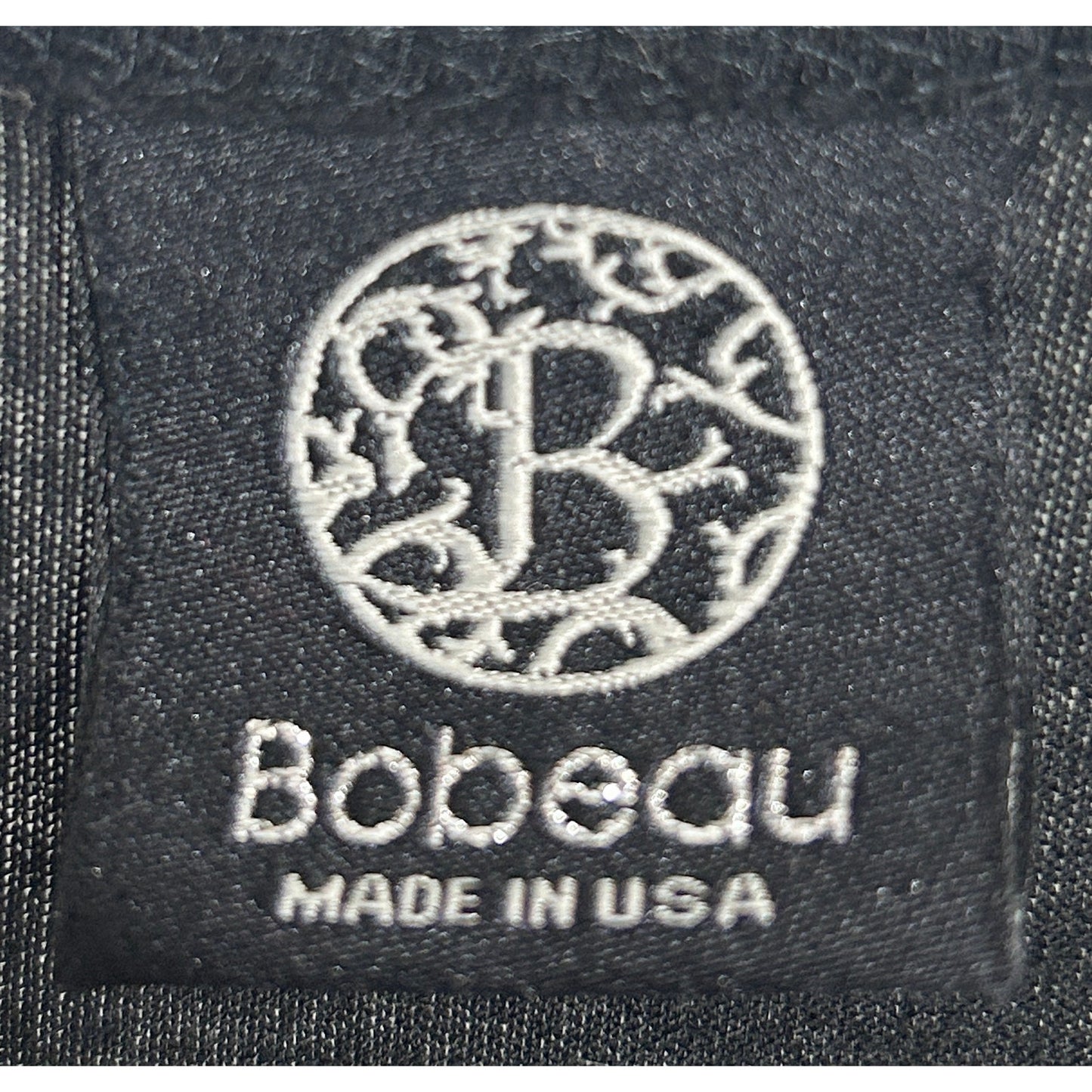 Bobeau Black Graphic Muscle Tank Top Made in USA Boho Bird Dreamcatcher L