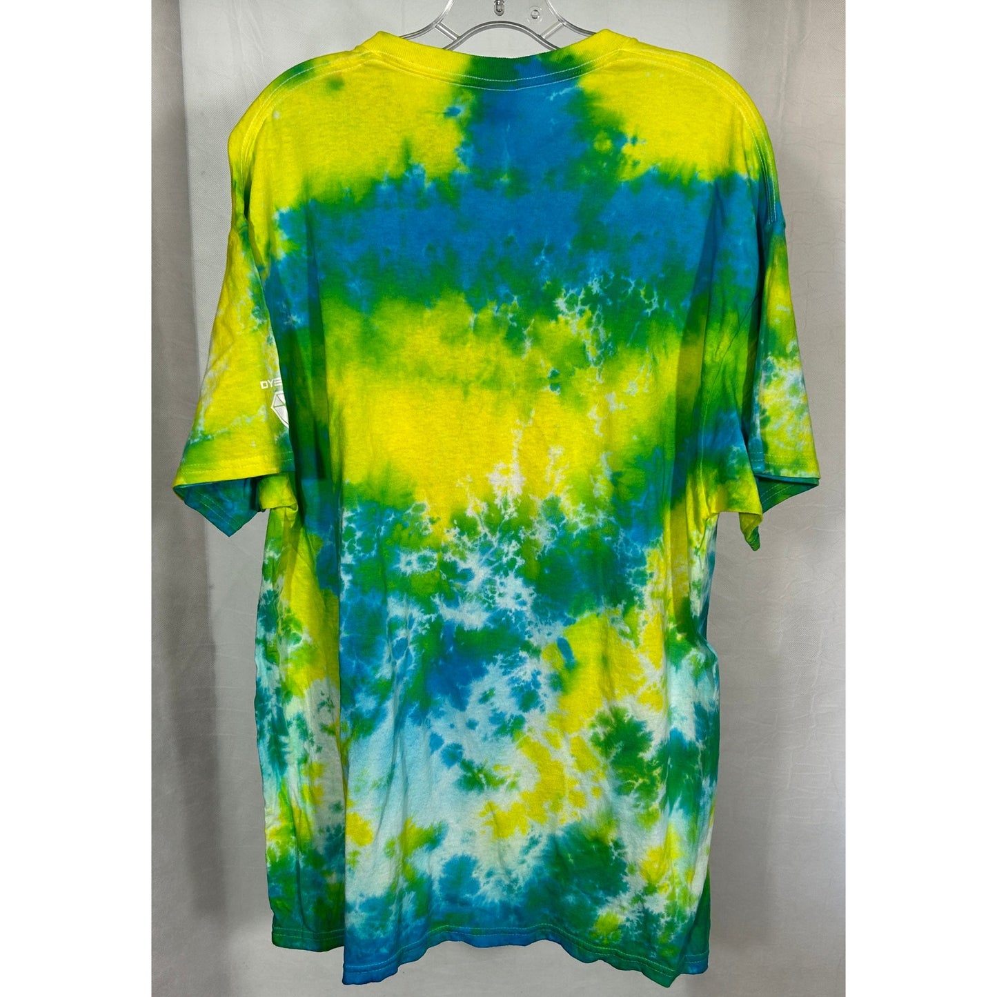 DYE-MONDZ XL Skull Tie Dye T-Shirt Gildan 100% Cotton Hand Dyed Graphic