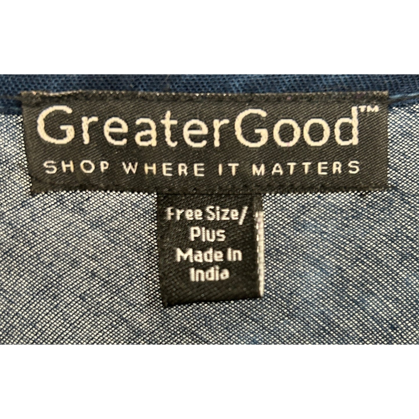 Greater Good Rainbow Tunic Top Free Size Plus Hand Dyed Sequin Detail