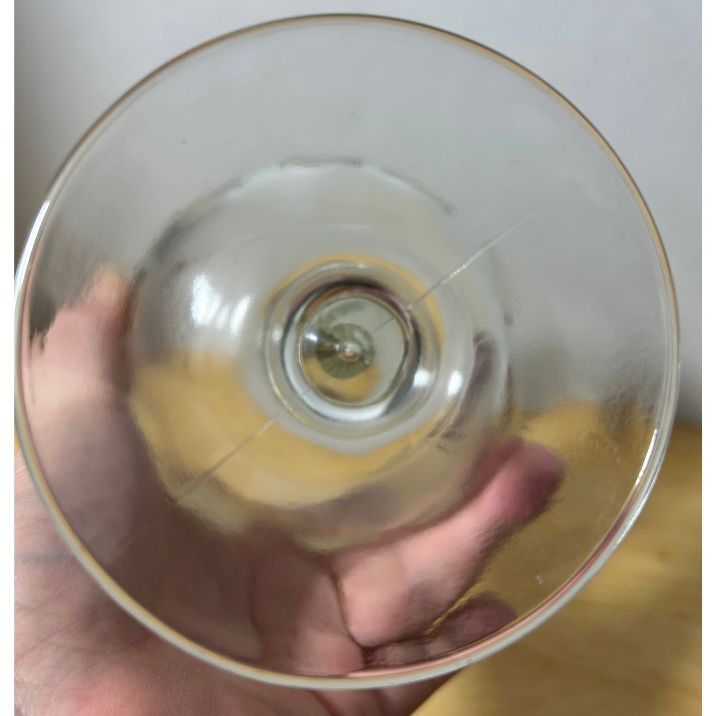 Vintage Schlitz Beer Goblet Glass - 6" Tall, 4" Diameter