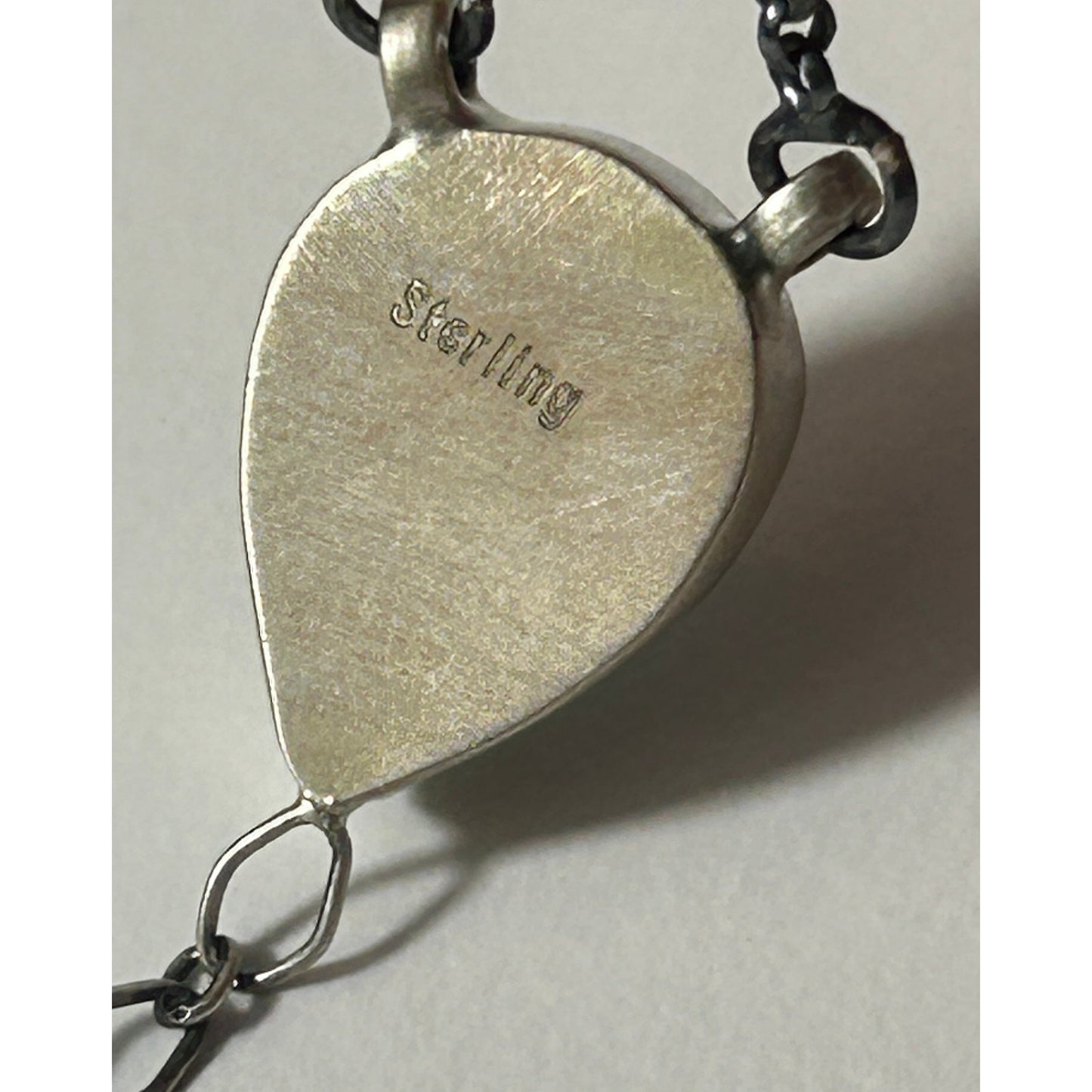 Sterling Silver Turquoise Double‑Drop Y‑Style Pendant Necklace