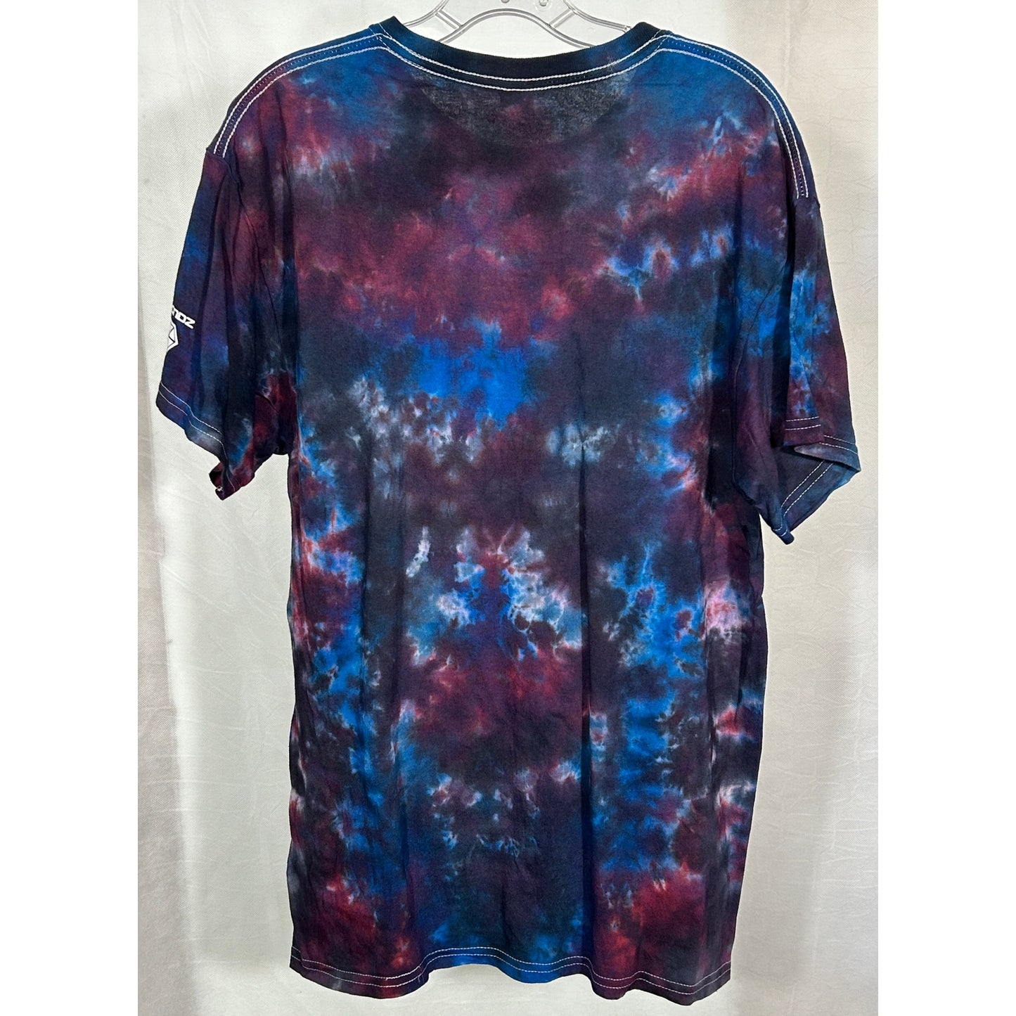 DYEMONDZ Rainbow Diamond Tie Dye T-Shirt Gildan L 100% Cotton