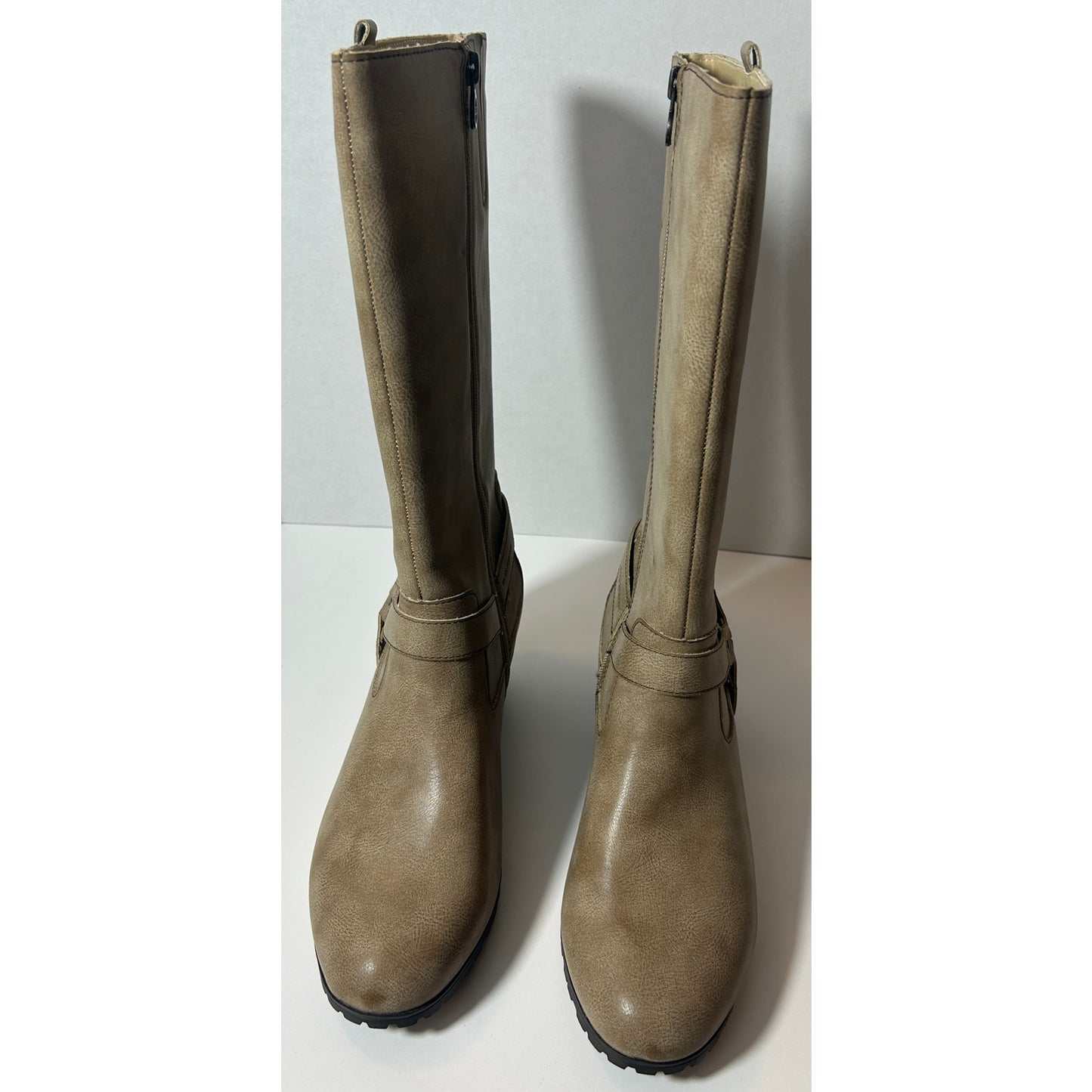 Jambu & Co JBU Women’s Water Resistant Knee High Boots Taupe Size 11M NIB