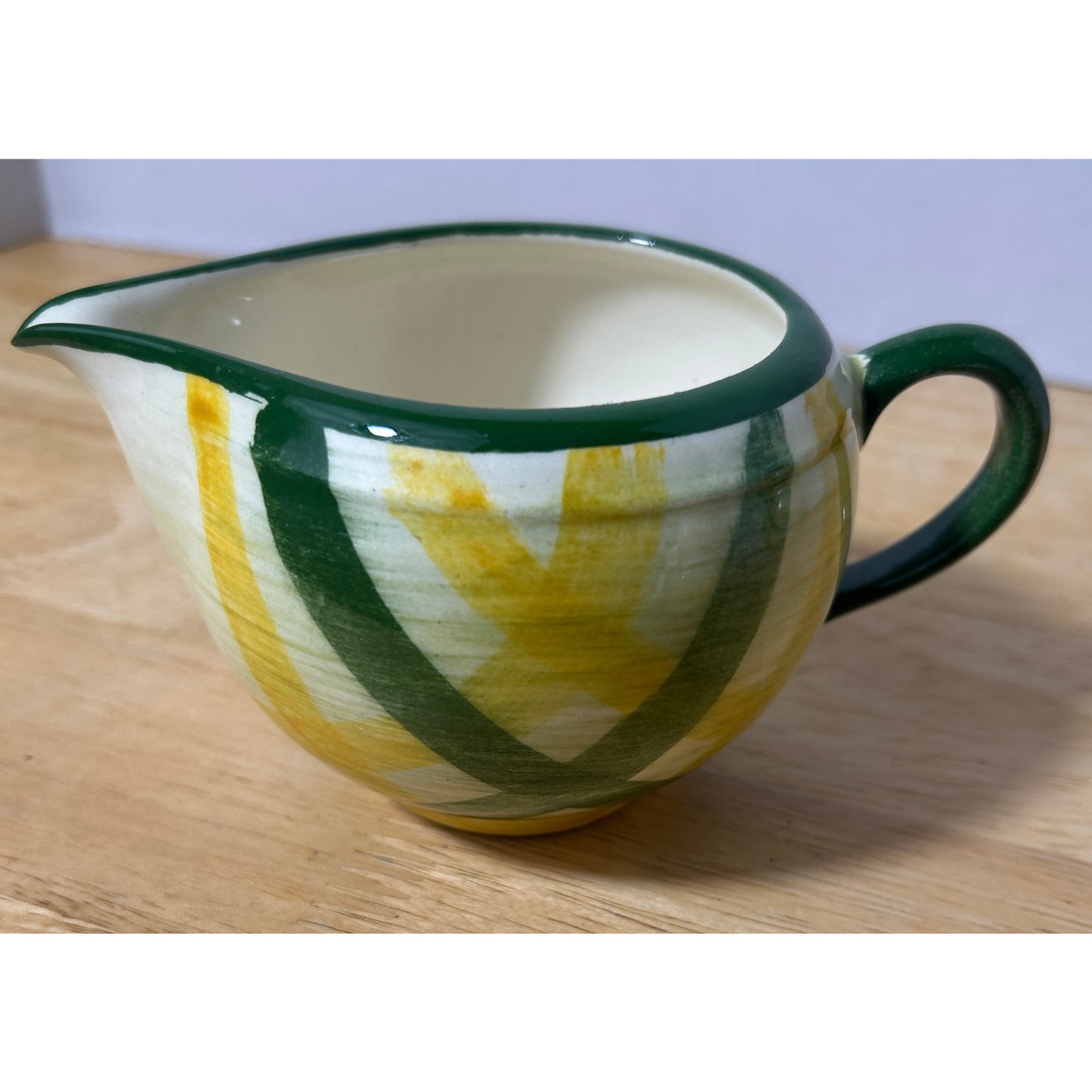 Vernonware Gingham Hand-Painted Creamer & S&P Shakers Set – California USA