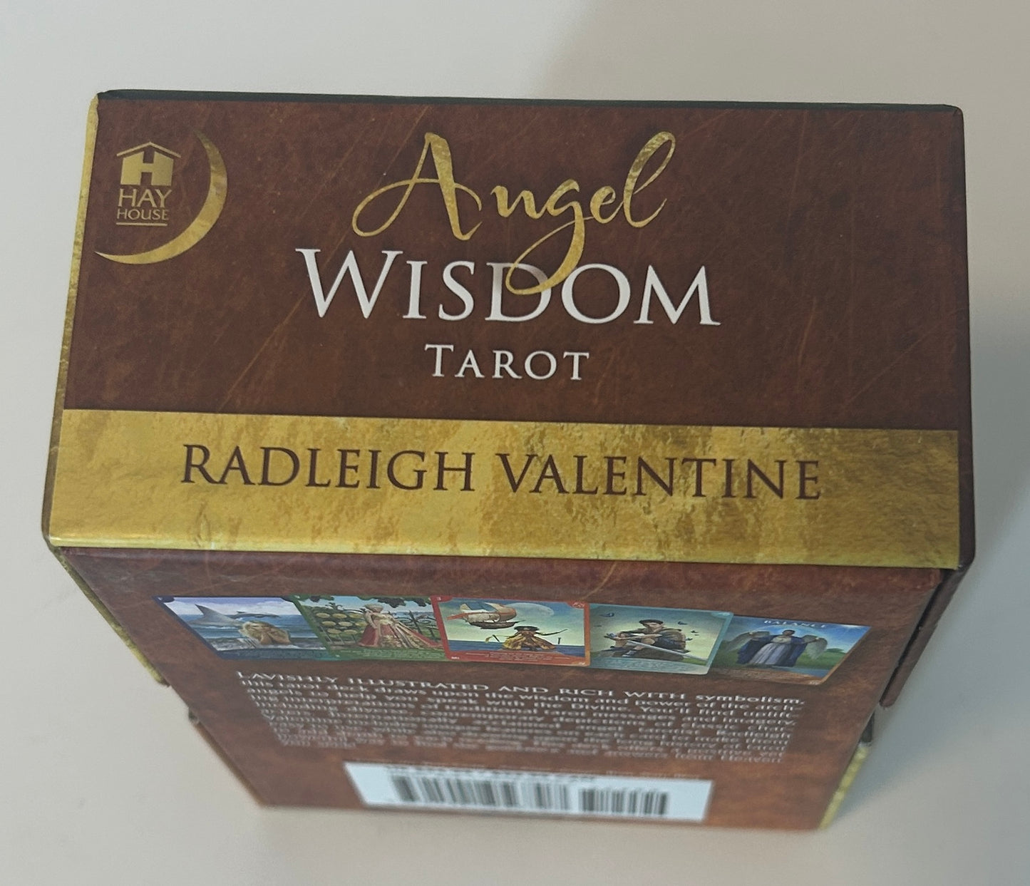 Angel Wisdom Tarot Deck – 78-Card Deck & Guidebook by Radleigh Valentine