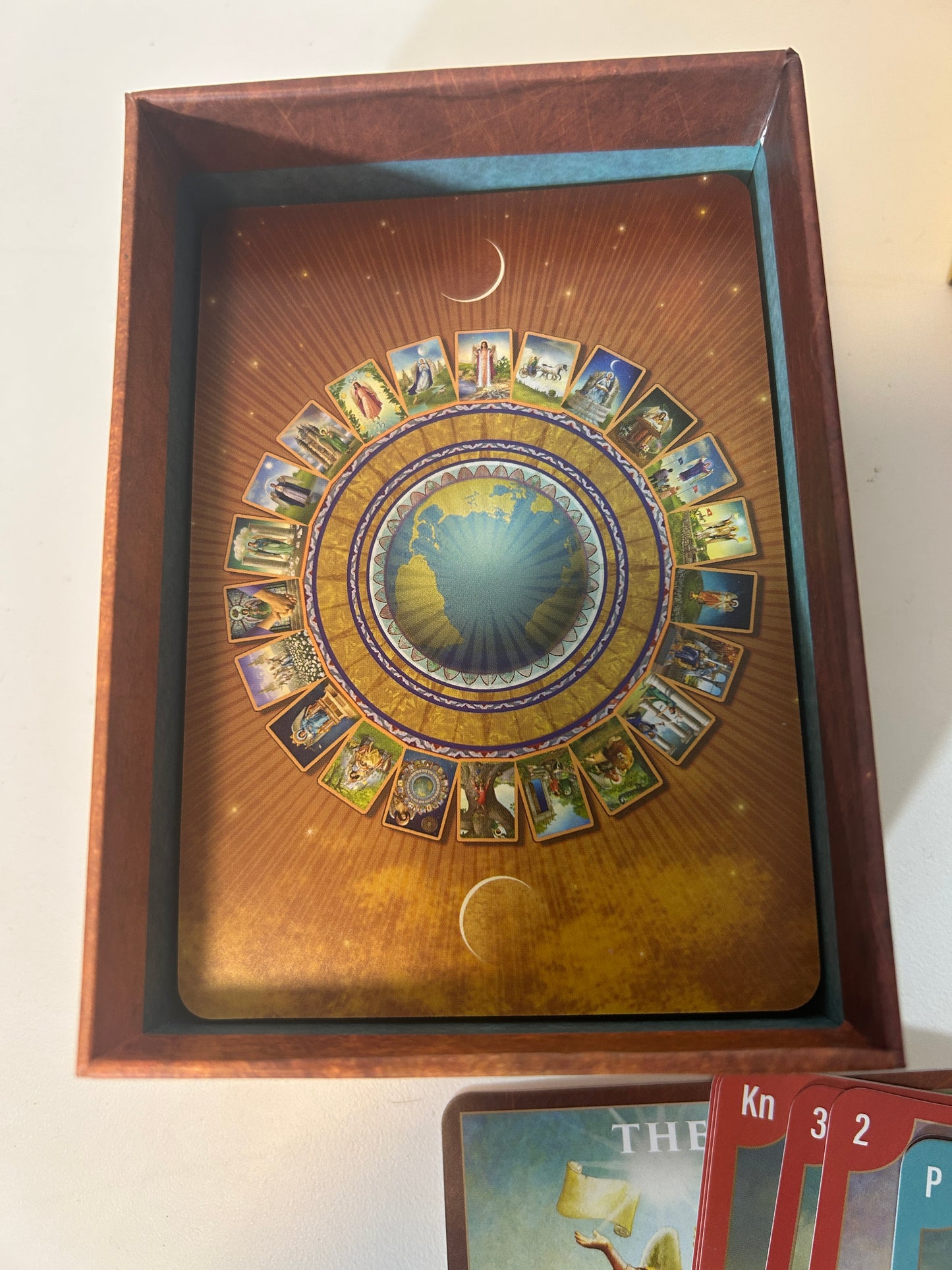 Angel Wisdom Tarot Deck – 78-Card Deck & Guidebook by Radleigh Valentine