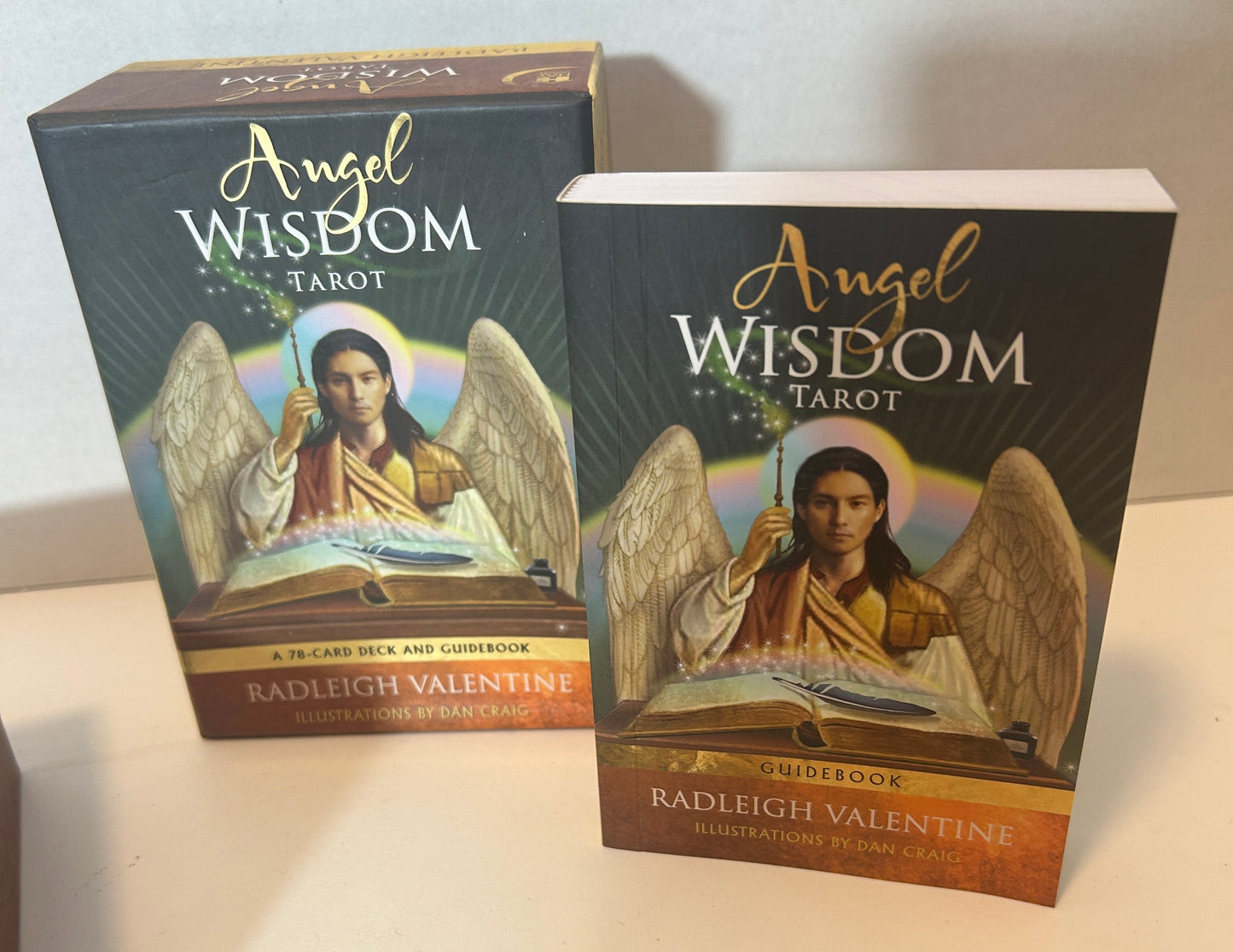 Angel Wisdom Tarot Deck – 78-Card Deck & Guidebook by Radleigh Valentine