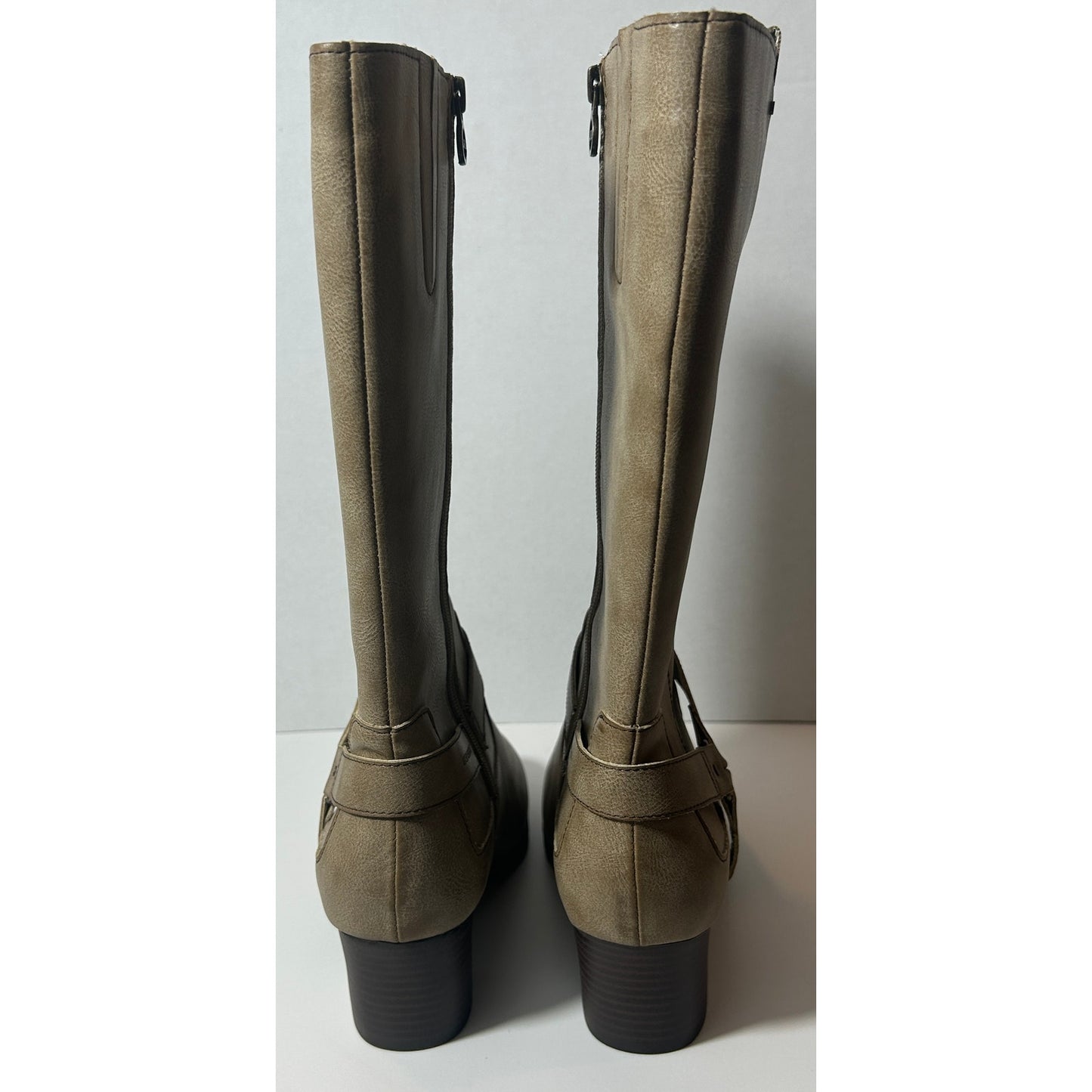 Jambu & Co JBU Women’s Water Resistant Knee High Boots Taupe Size 11M NIB