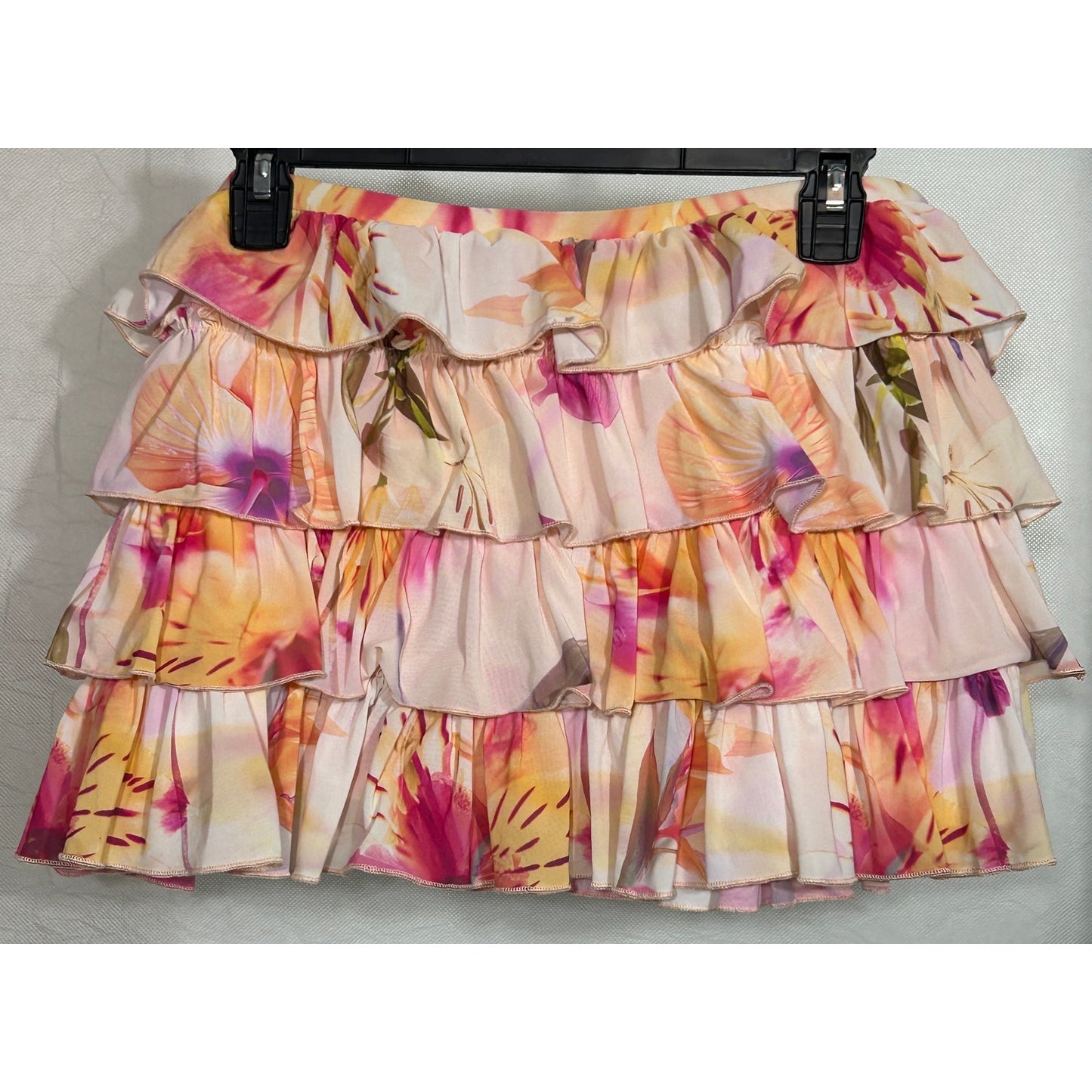 Out From Under Urban Outfitters Hyper Floral Mini Skirt XL NWT