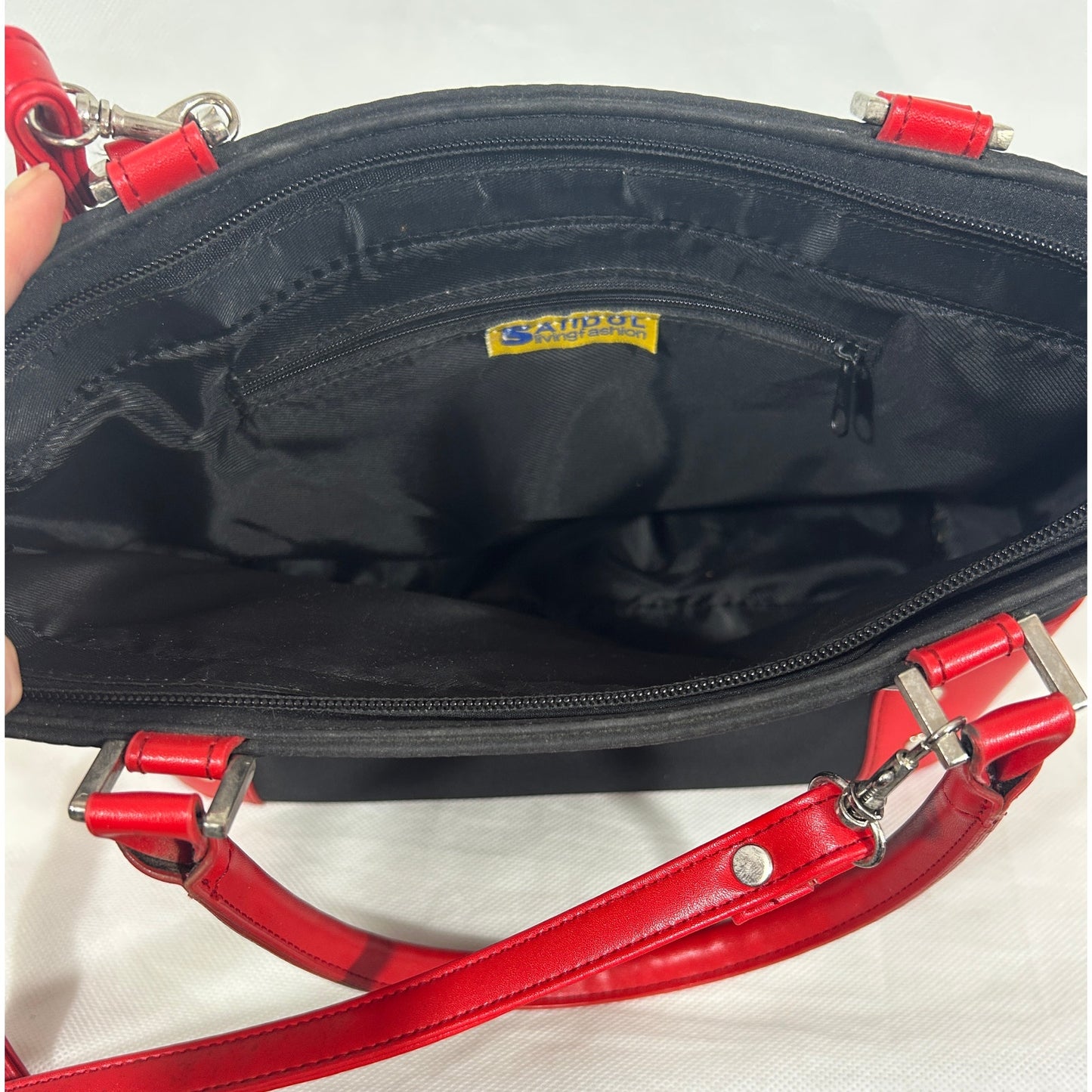 University of Georgia Purse & Spirit Cup Set – Black & Red Bulldog Logo