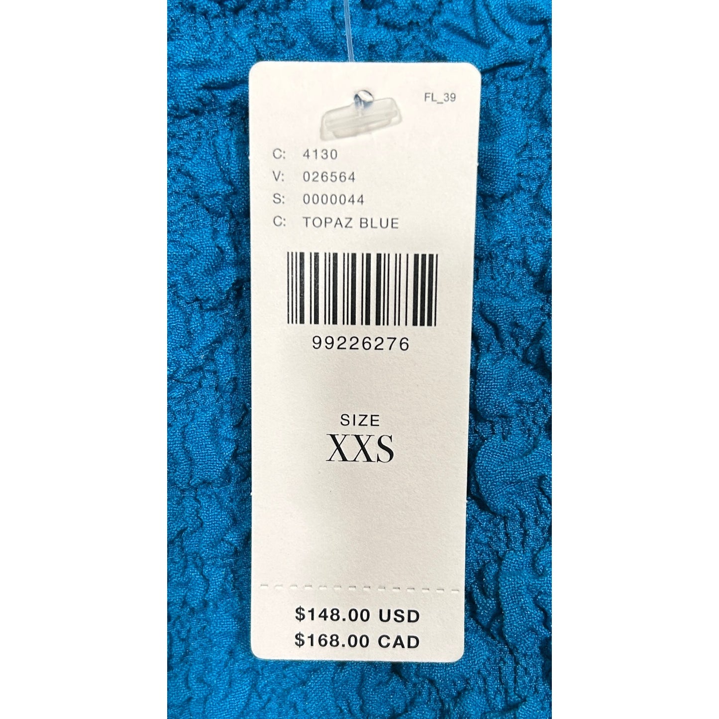 Anthropologie Textured Bodycon Dress Topaz Blue XXS NWT