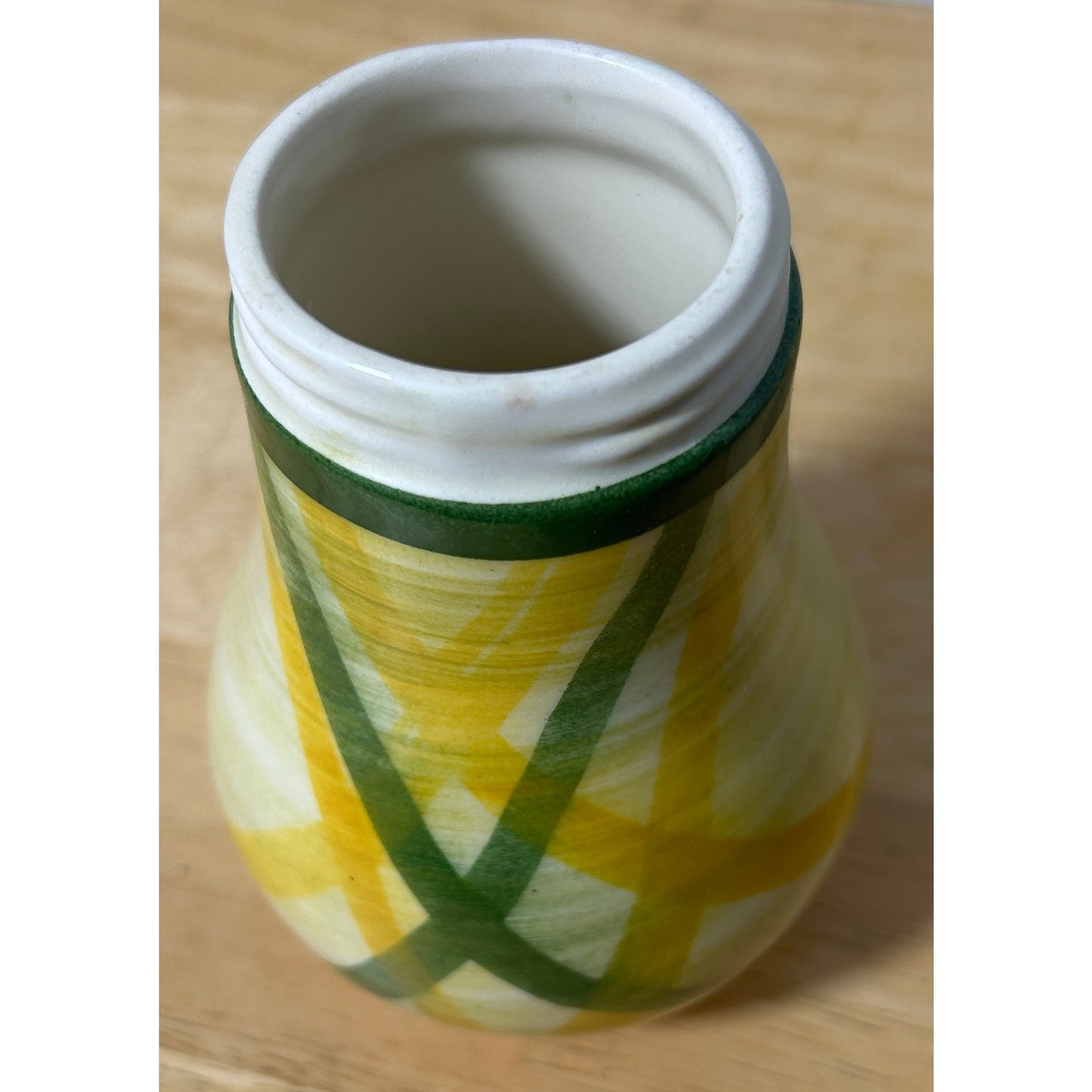 Vernonware Gingham Hand-Painted Creamer & S&P Shakers Set – California USA