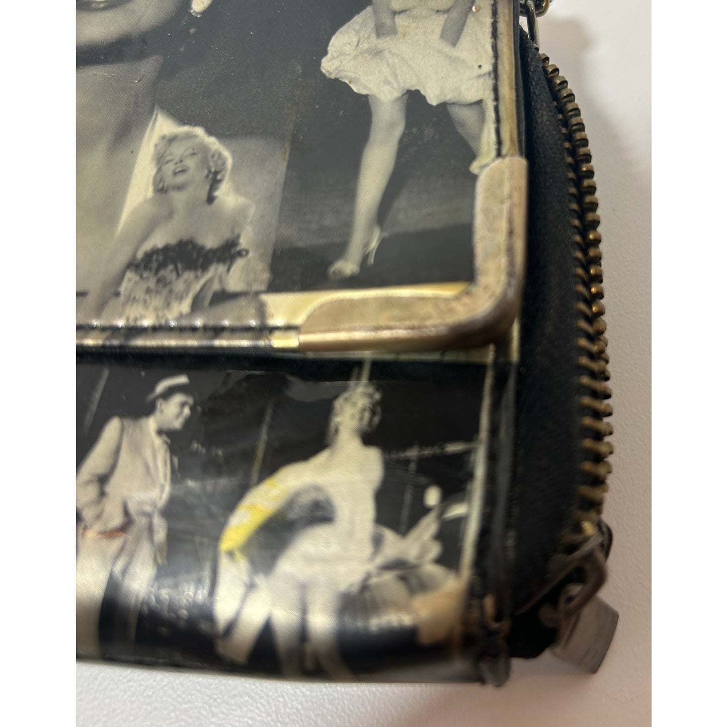 Vintage Bernard of Hollywood Marilyn Monroe Wristlet Wallet 8"x4.5"