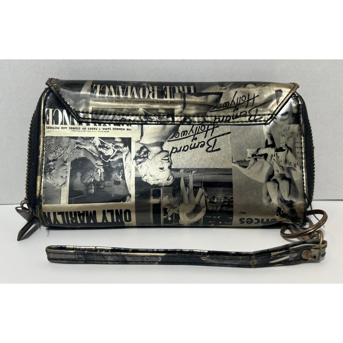 Vintage Bernard of Hollywood Marilyn Monroe Wristlet Wallet 8"x4.5"