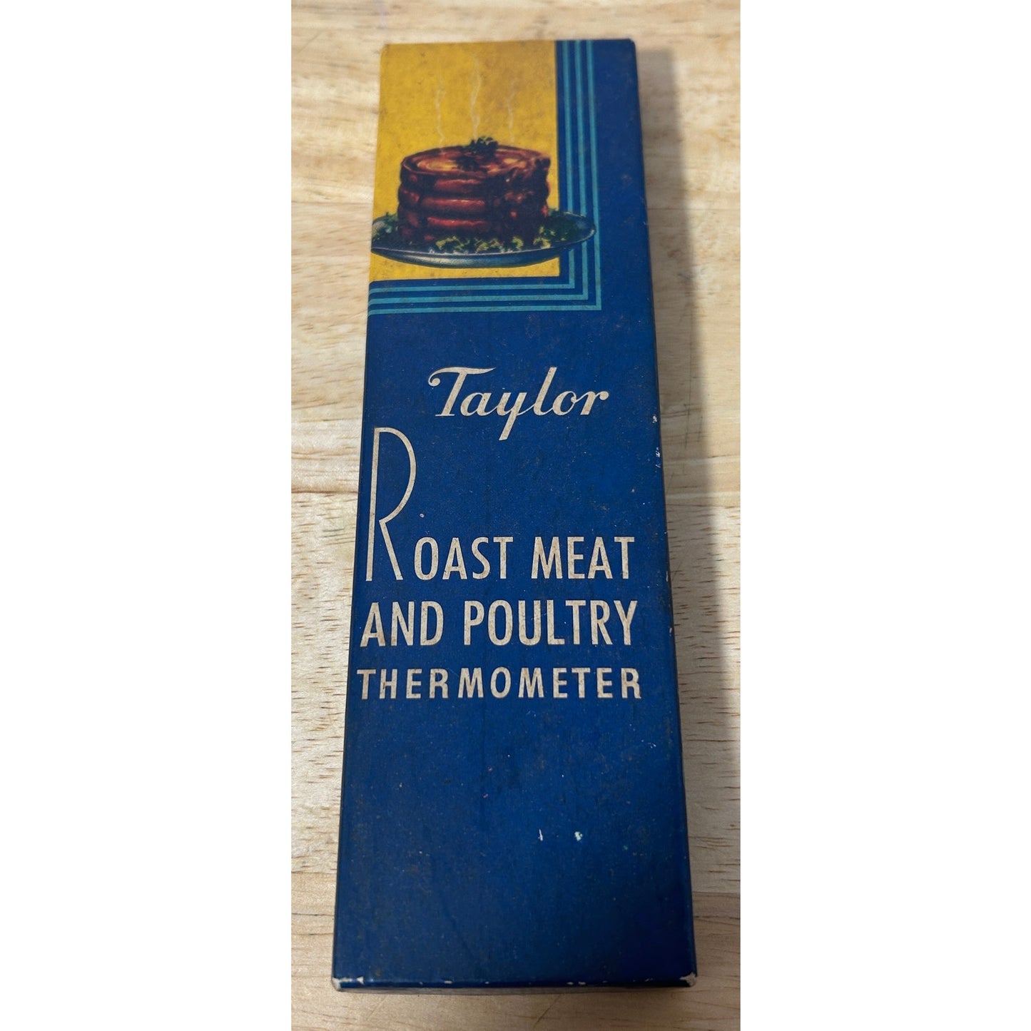 Vintage Kitchen & Homemaker Bundle: Taylor Thermometer + Cookbooks (4 pcs)