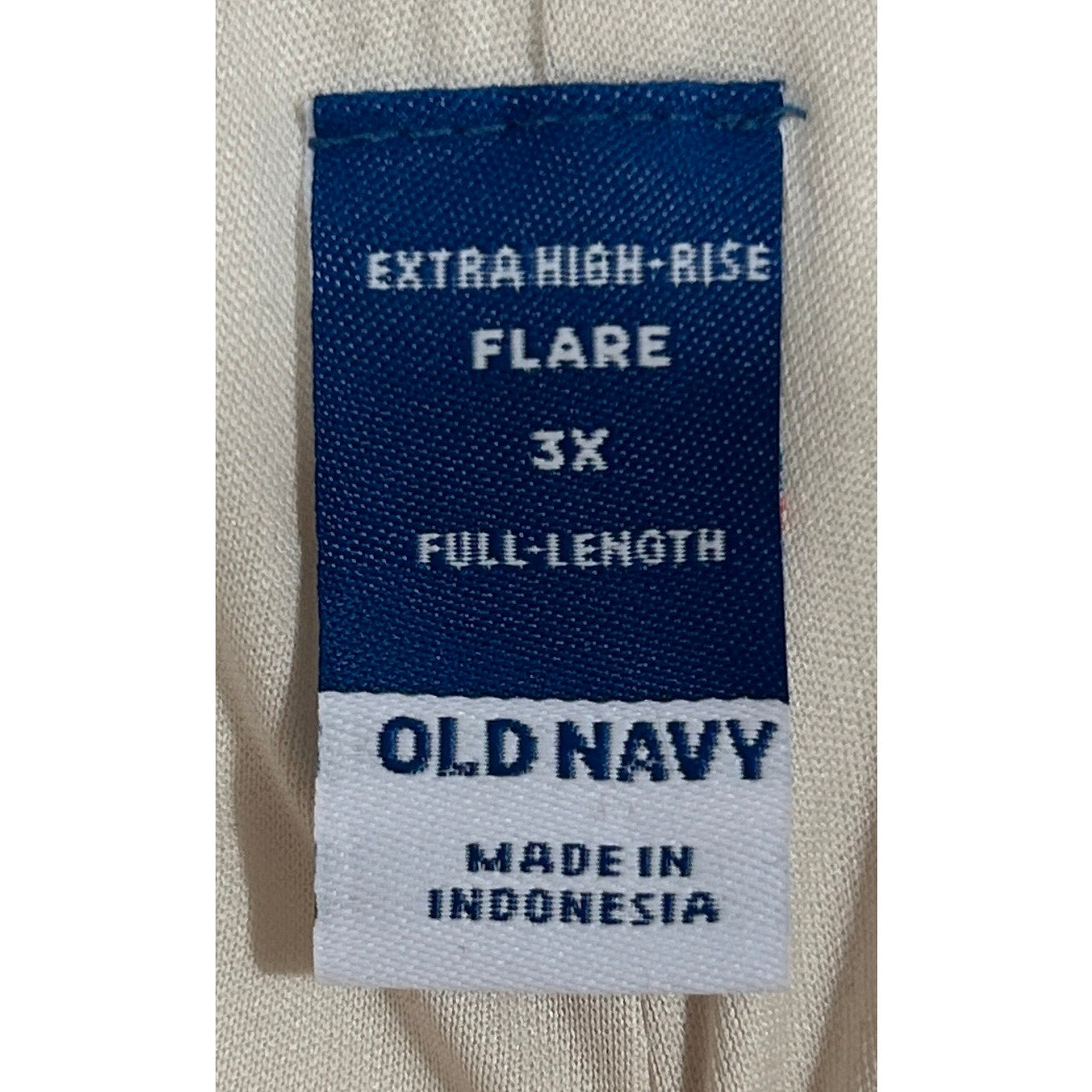 Old Navy 3X Extra High-Rise Gold Sequin Flare Pants Full Length NWT