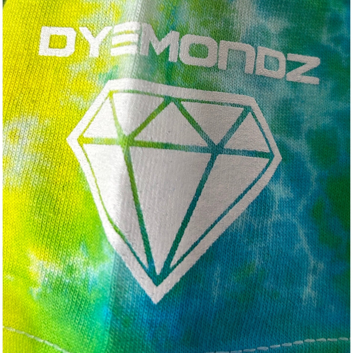 DYE-MONDZ XL Skull Tie Dye T-Shirt Gildan 100% Cotton Hand Dyed Graphic