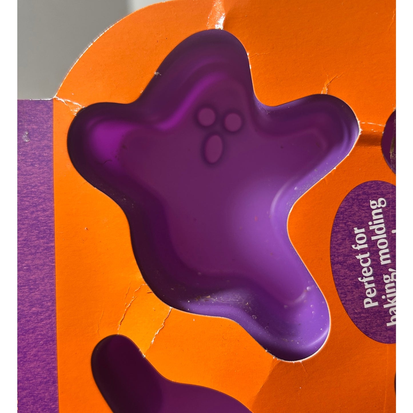 Wilton Silicone Baking Mold Lot – Ghost & Mini Round 6 Cavity Trays 10"x7"