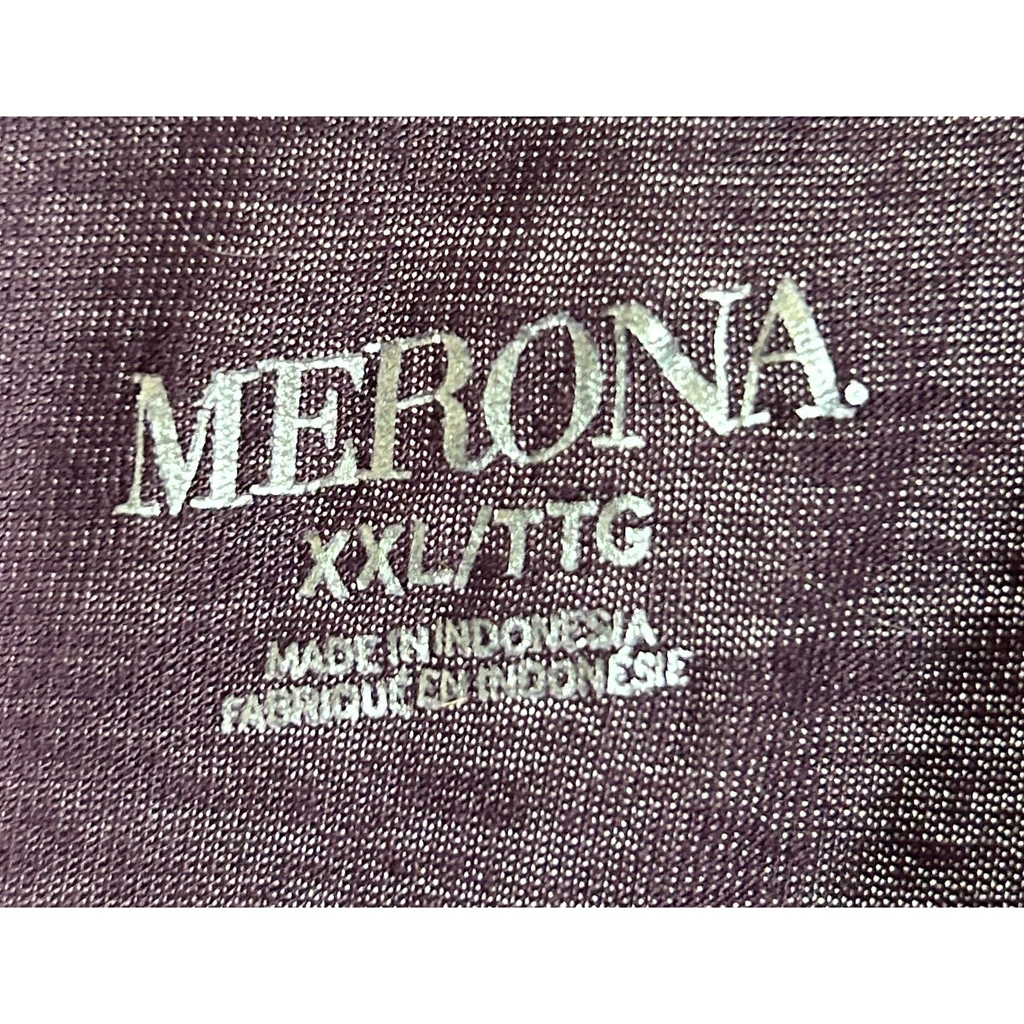 Merona Purple Sleeveless V-Neck Tank Top XXL Sheer Hem Detail