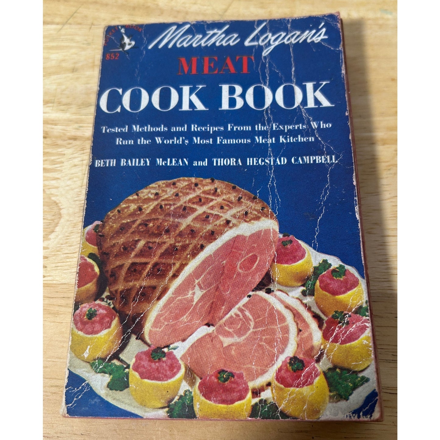 Vintage Kitchen & Homemaker Bundle: Taylor Thermometer + Cookbooks (4 pcs)