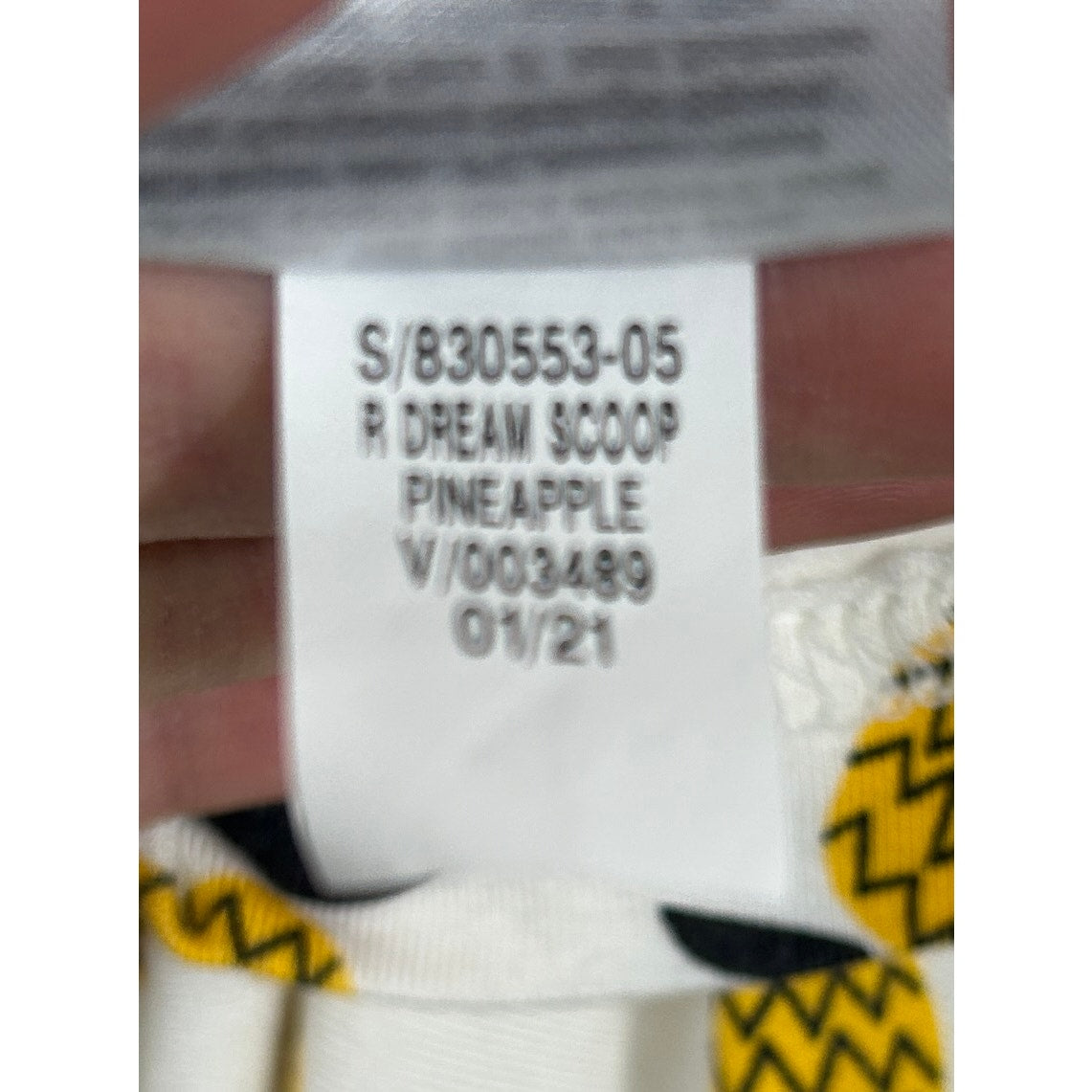 Old Navy Pineapple Print Scoop Tank Top Plus 1X