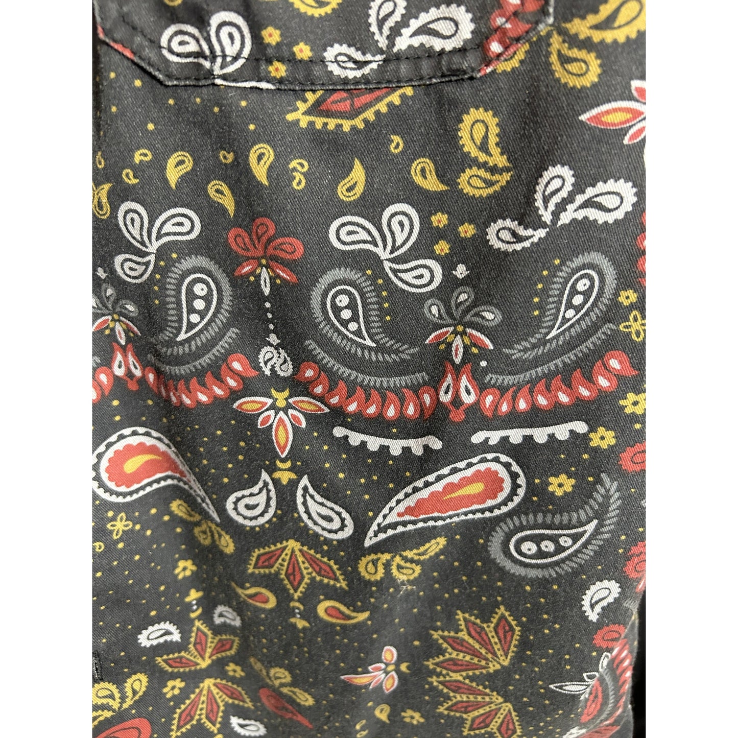 Dickies Paisley Patchwork Shirt & Pants Set Small 16x42 Regular Fit