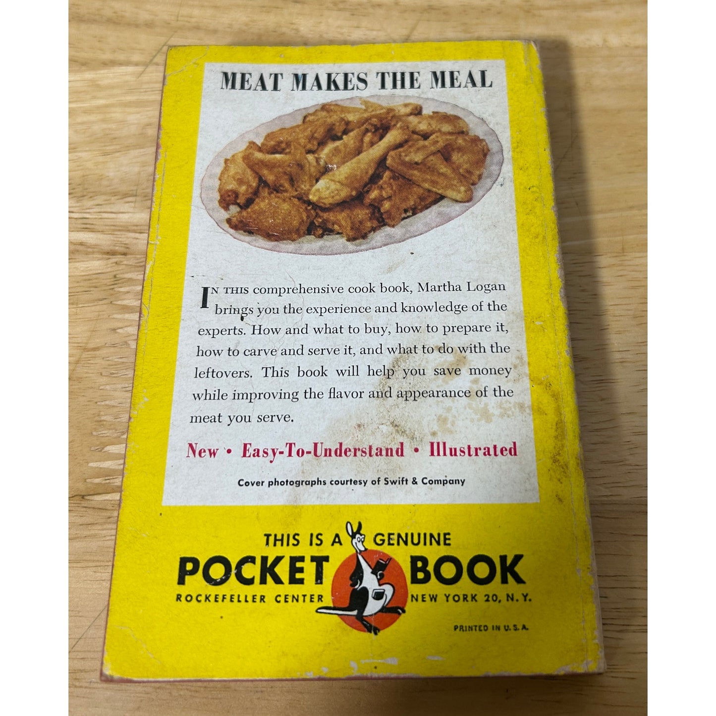 Vintage Kitchen & Homemaker Bundle: Taylor Thermometer + Cookbooks (4 pcs)