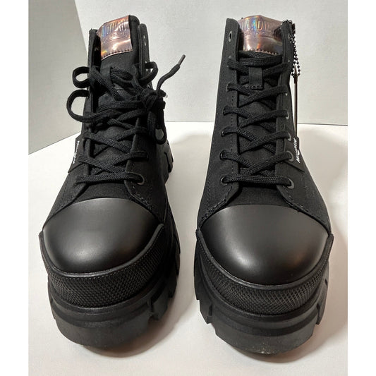 Palladium Revolt Hi TX Black Lug Sole Boots Size 9.5 New in Box