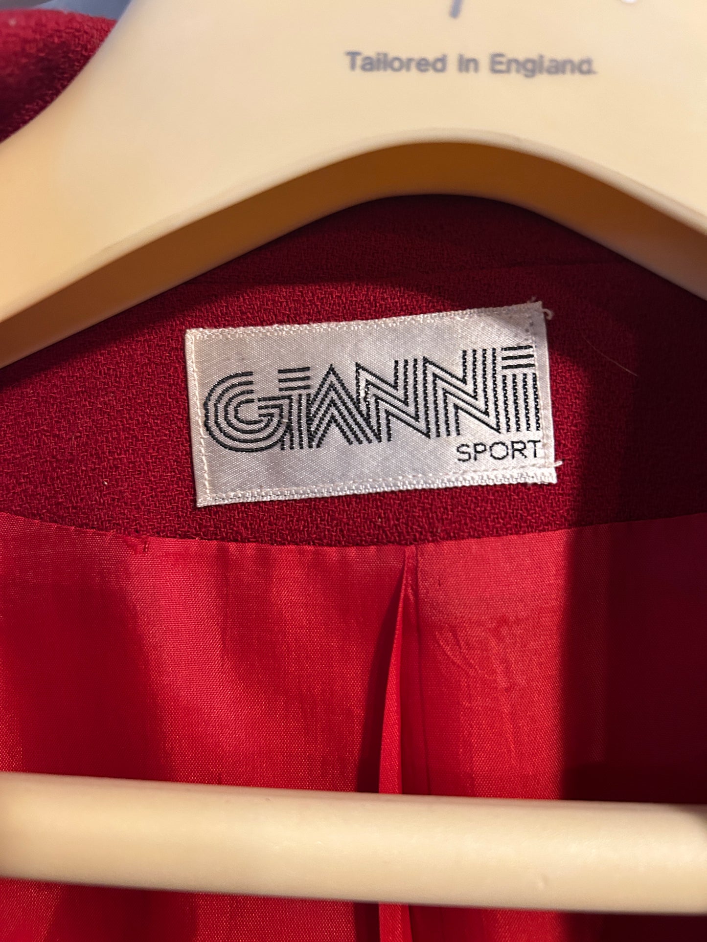 Gianni Sport Red Blazer - Size 10