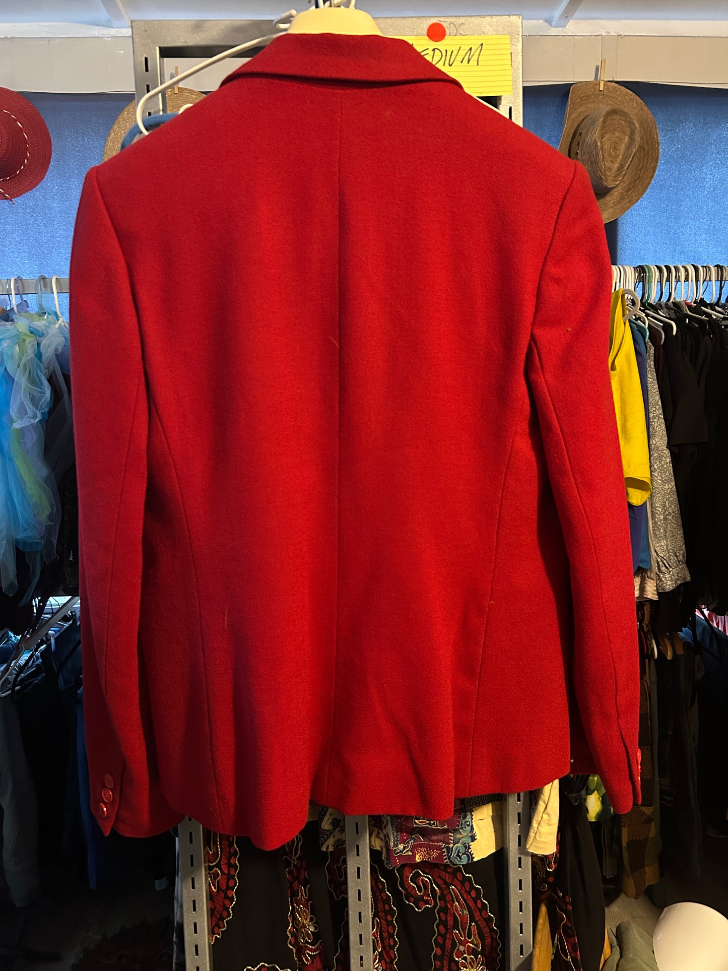 Gianni Sport Red Blazer - Size 10