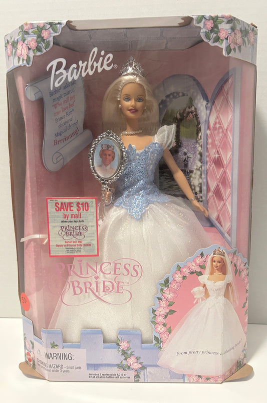 Description: Vintage 1997 Barbie Princess Bride Doll (Opened Box)