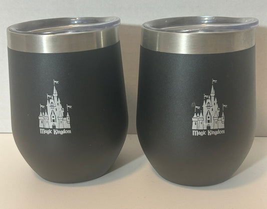 Magic Kingdom Stainless Steel Tumblers (Set of 2)