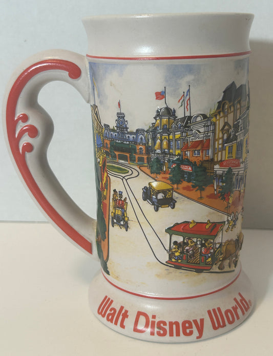 Vintage Walt Disney World Ceramic Stein Mug