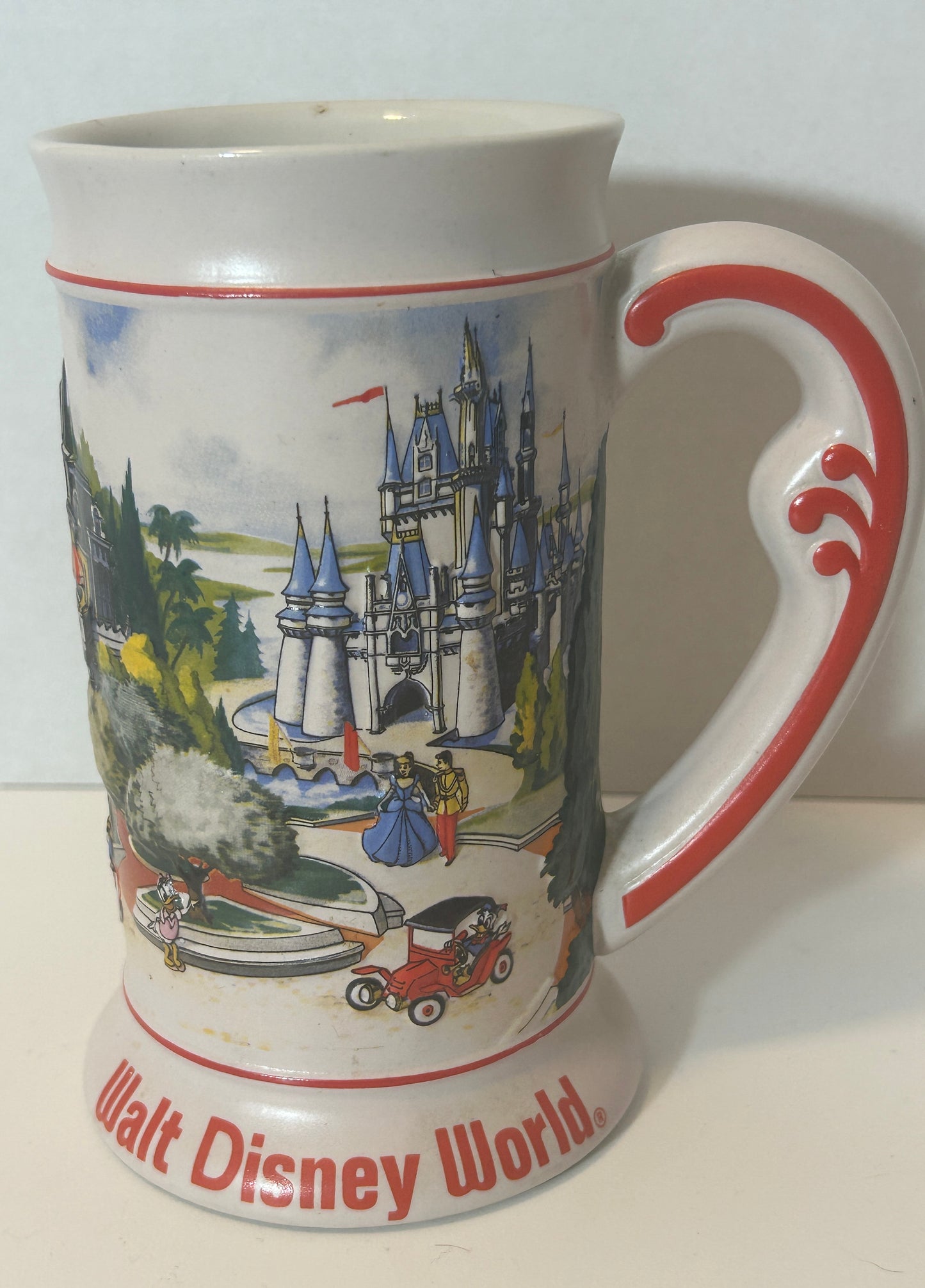 Vintage Walt Disney World Ceramic Stein Mug