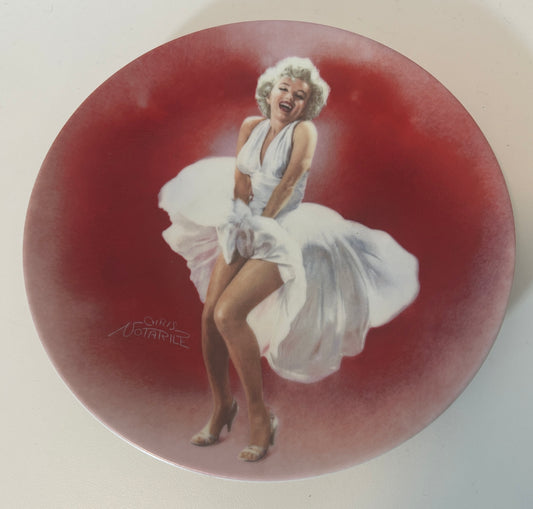 Limited Edition Marilyn Monroe Collector’s Plate – "The Seven Year Itch" (1990)