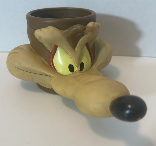 1992 Wile E. Coyote Looney Tunes Novelty Mug