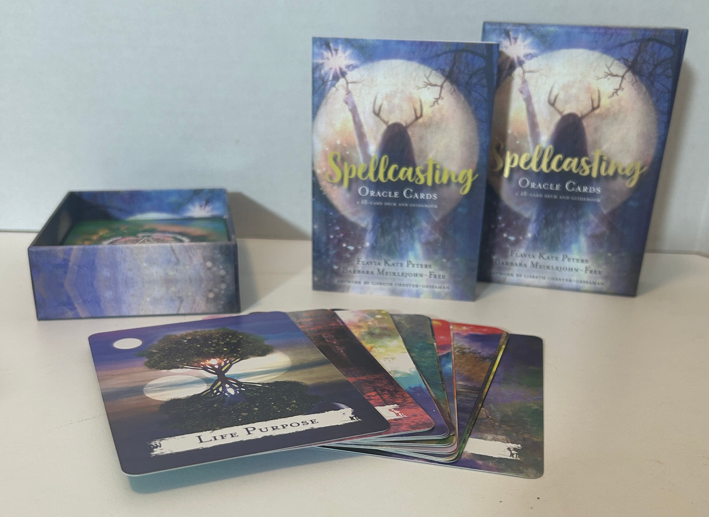 Spellcasting Oracle Cards - 48 Card Deck with Guidebook