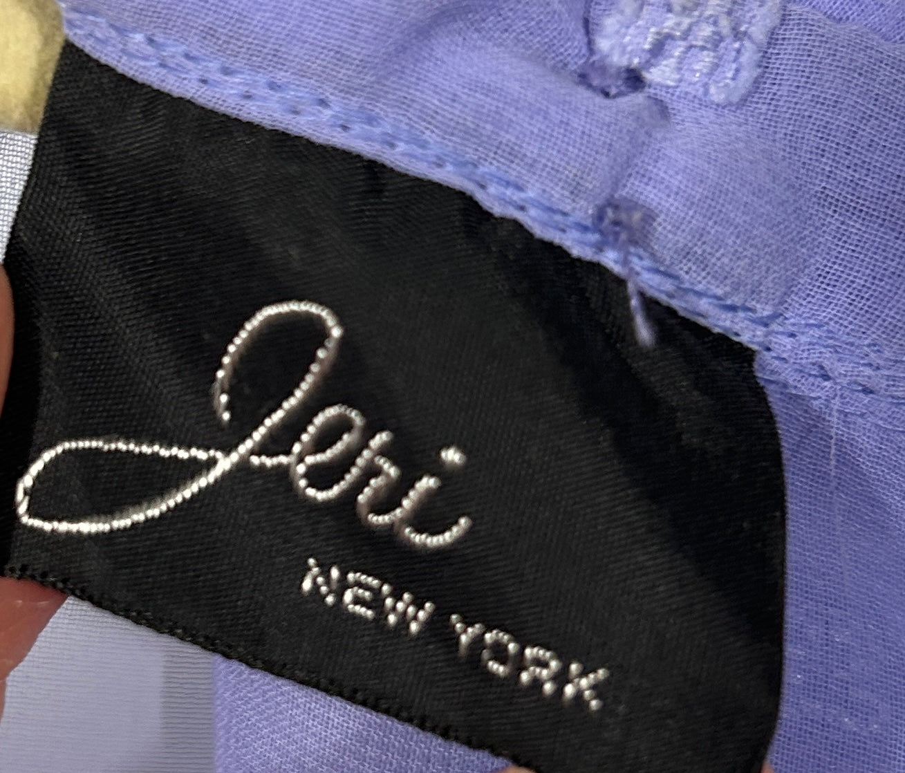 Vintage Jeri New York Sheer Lavender High-Neck Dress with Satin Accents – 1970s Romantic Retro