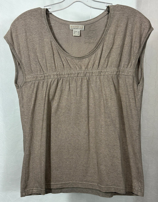 Madness: The Nature Textile Company Organic Cotton & Hemp Blouse - Size 12