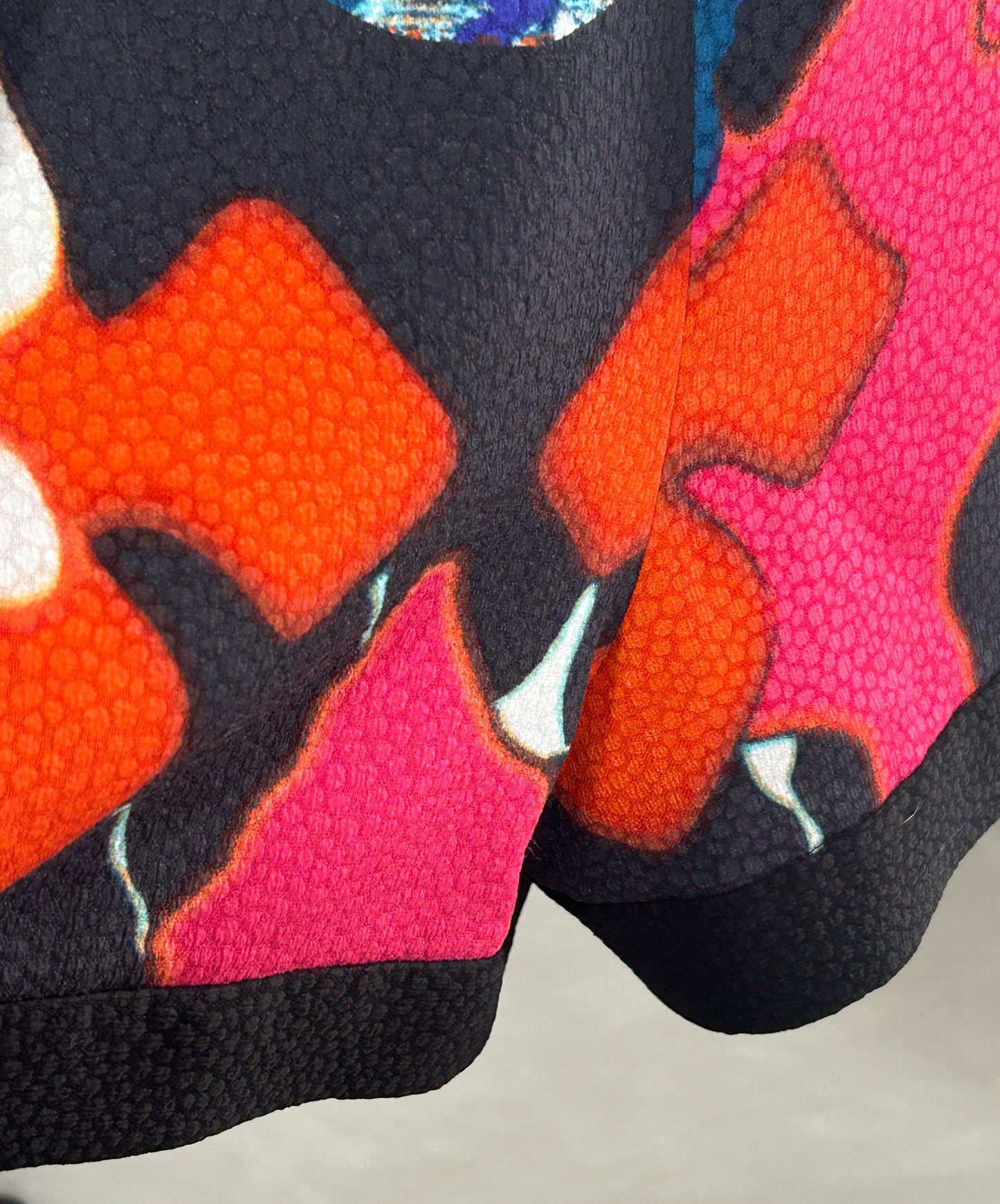 Peter Pilotto Sleeveless Romper Size 16 – Multicolor Abstract Print Textured One-Piece