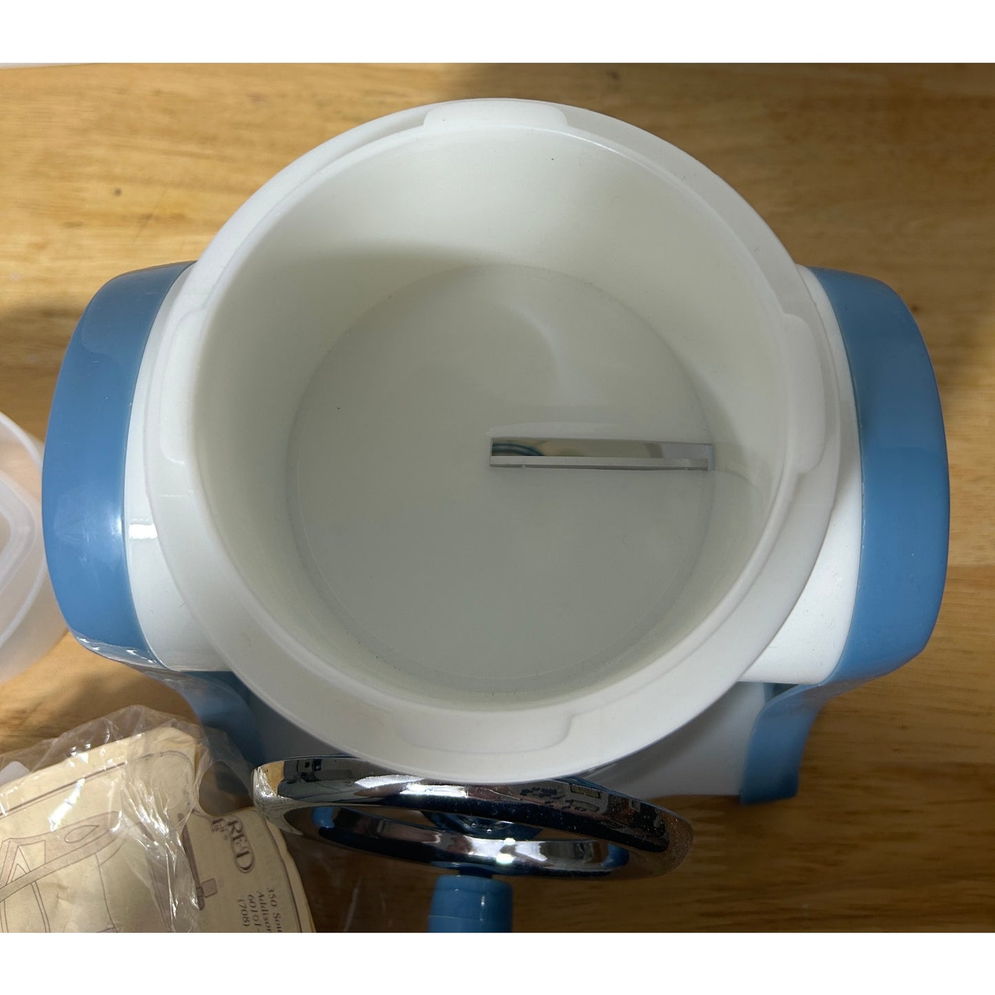 Vintage Pampered Chef Ice Shaver with Original Instructions - Complete Set
