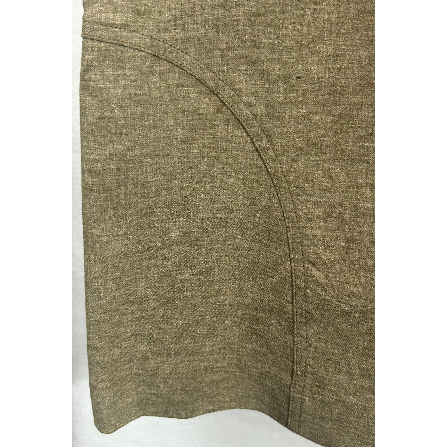 REI Women’s Green Hemp Blend Skirt Size 6 Outdoor Utility Pocket Knee Length
