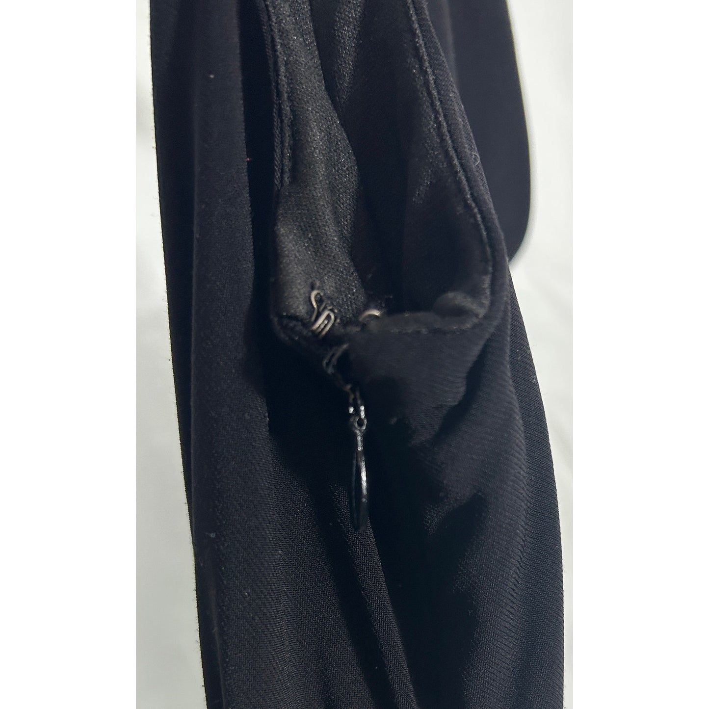 Evan-Picone One Shoulder Ruched Black Cocktail Dress Size 8