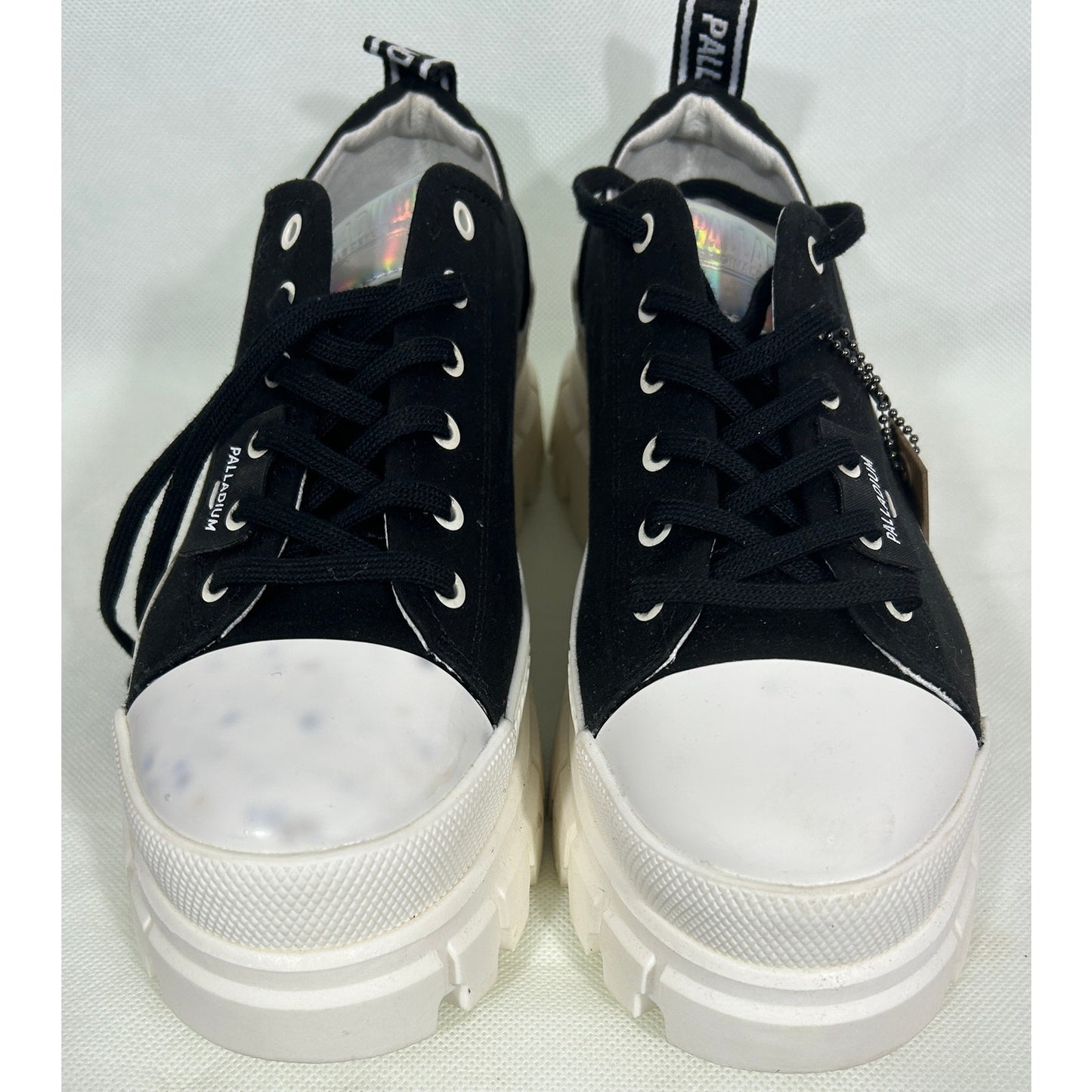 Palladium Chunky Platform Black Canvas Sneakers – US Size 9.5