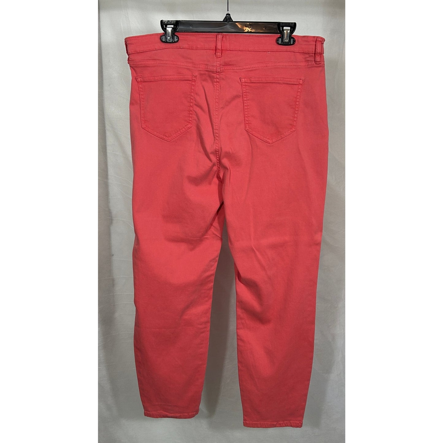 Buffalo David Bitton Havana 14/34 Coral High Rise Ankle Skinny Pants